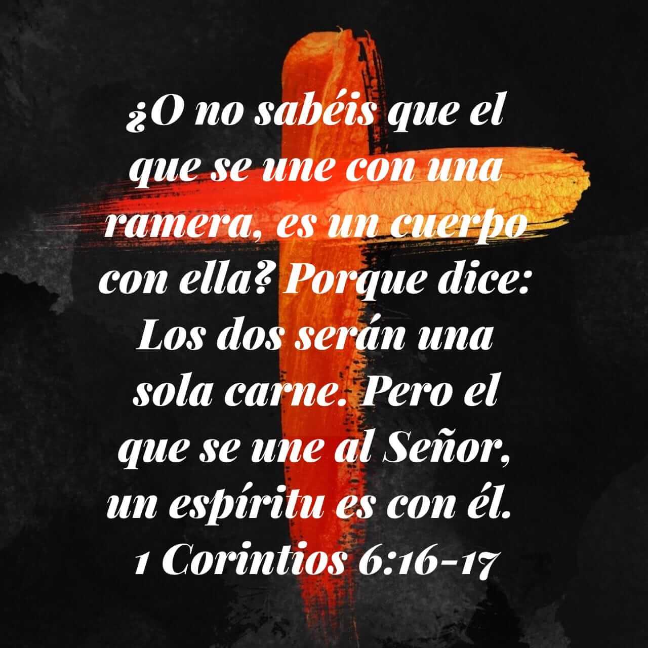 Corintios 6:16-17