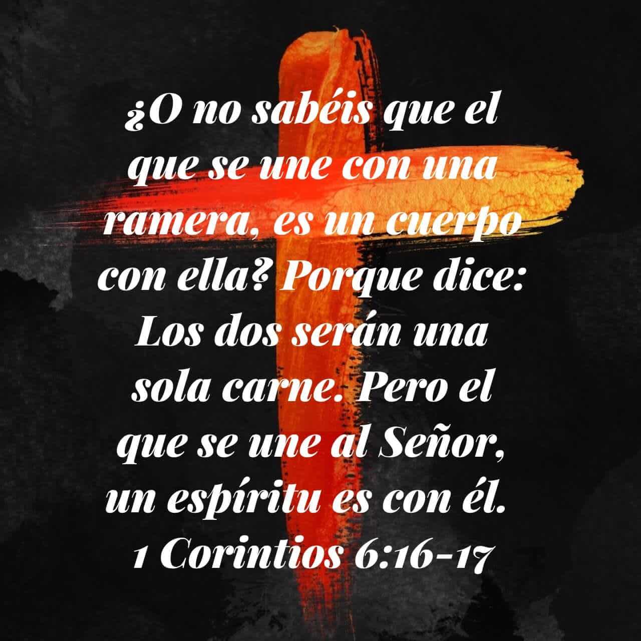 Corintios 6:16-17