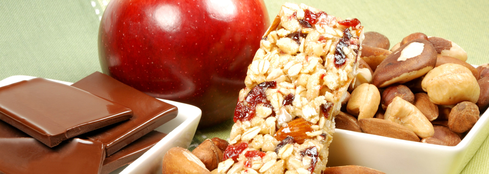 Gesunde Snacks für Radler