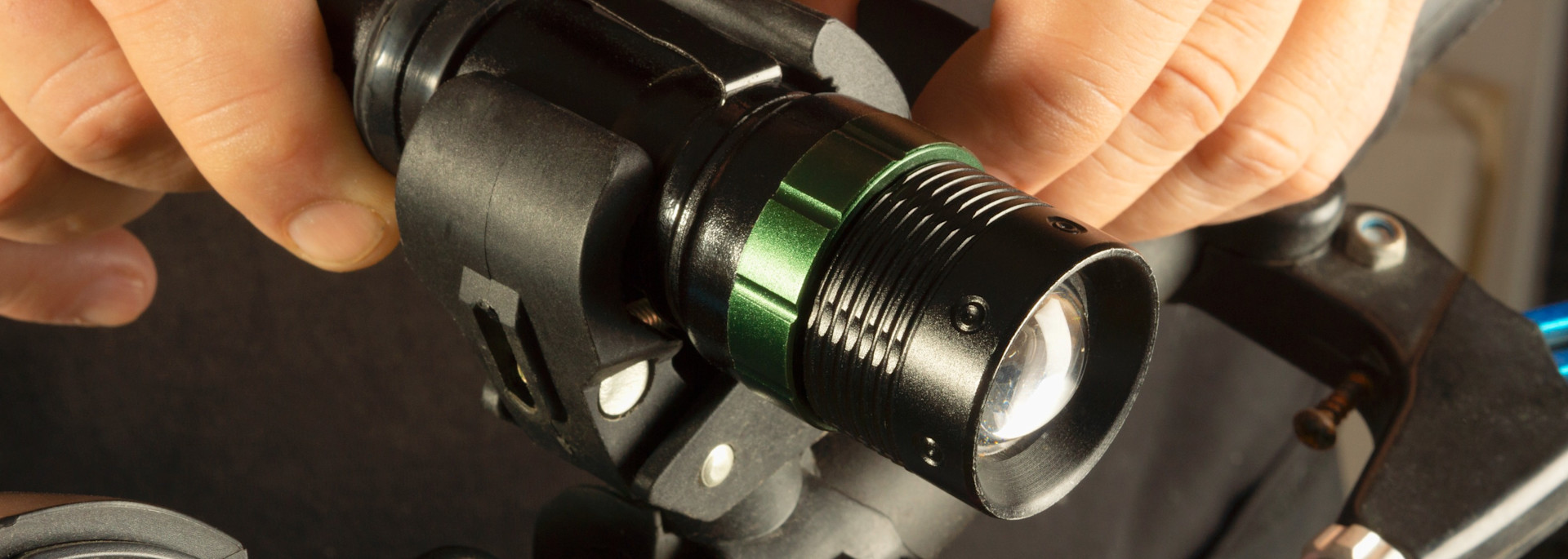 Fahrradlicht einstellen