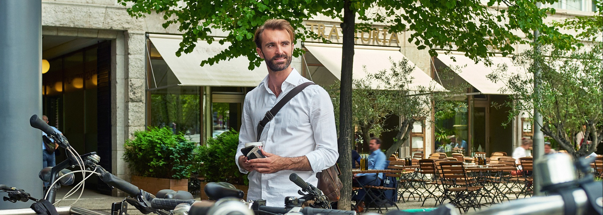 Smartphone-Halter Fahrradlenker