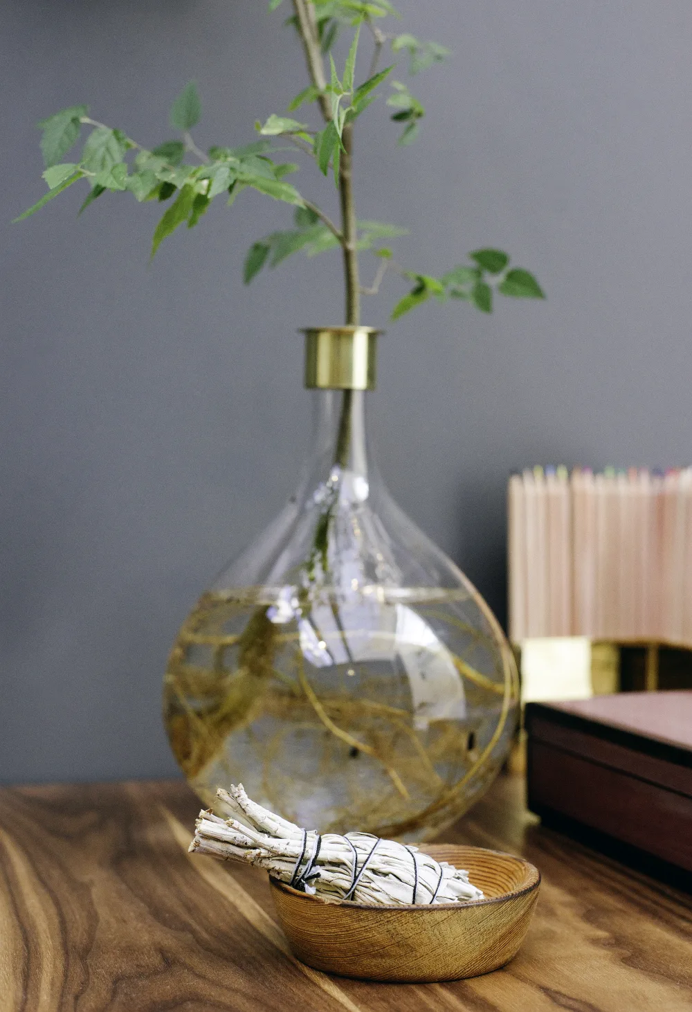 Seagrass Large Cage Carafe - The Paris Market