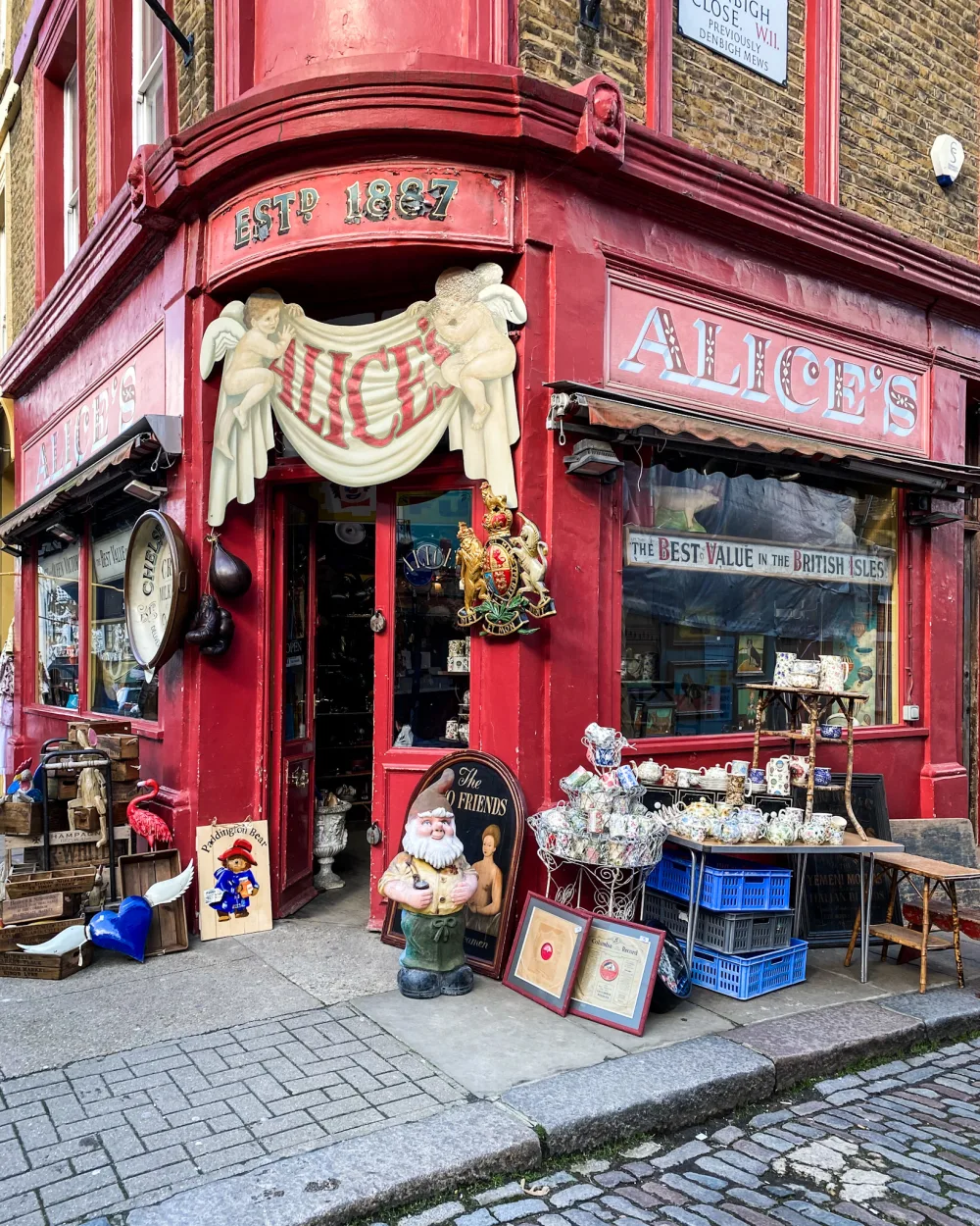 Alice Antiques Emporium Portobello Road London