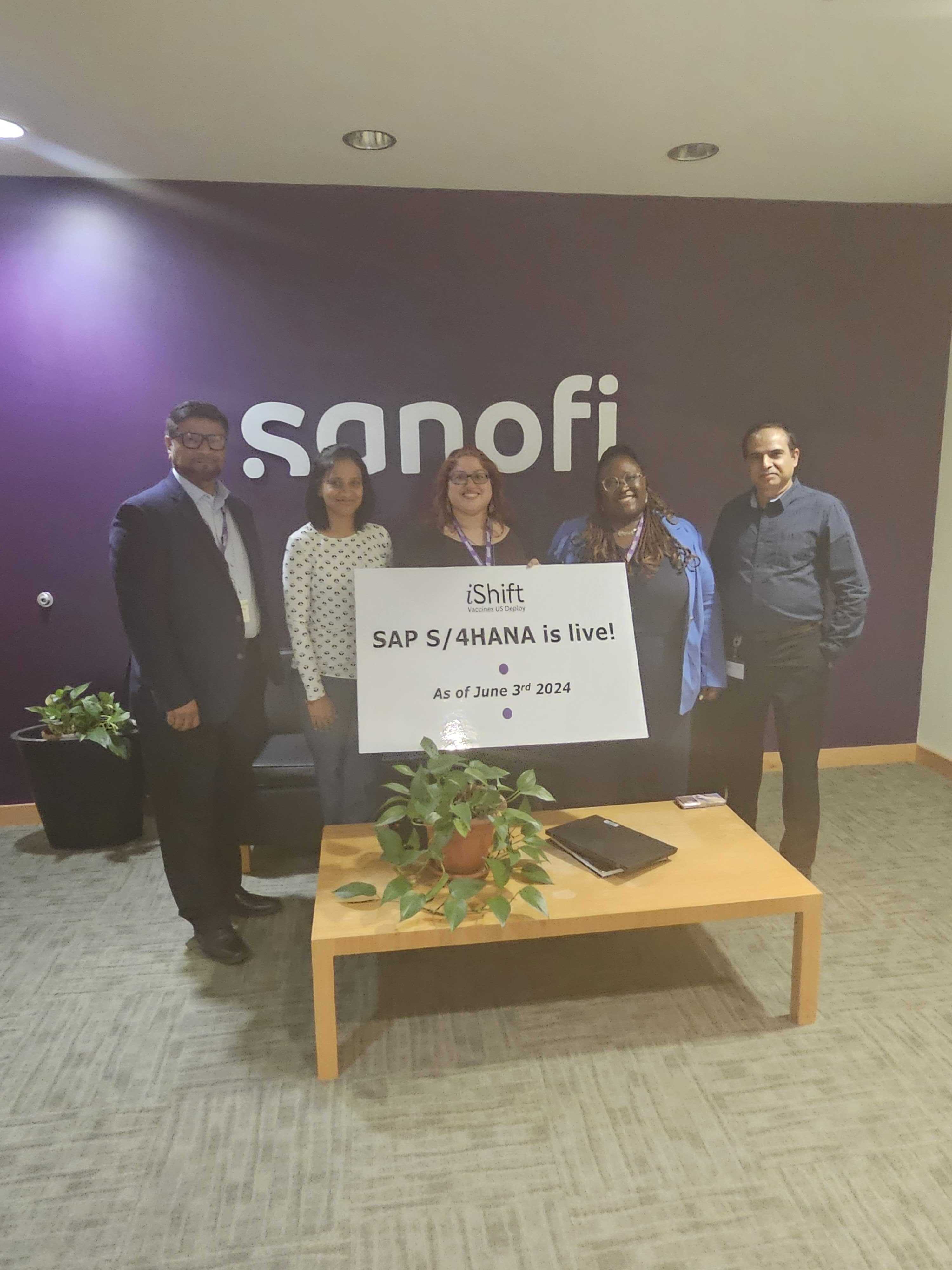 Sanofi - iShift S/4 Hana Go-Live