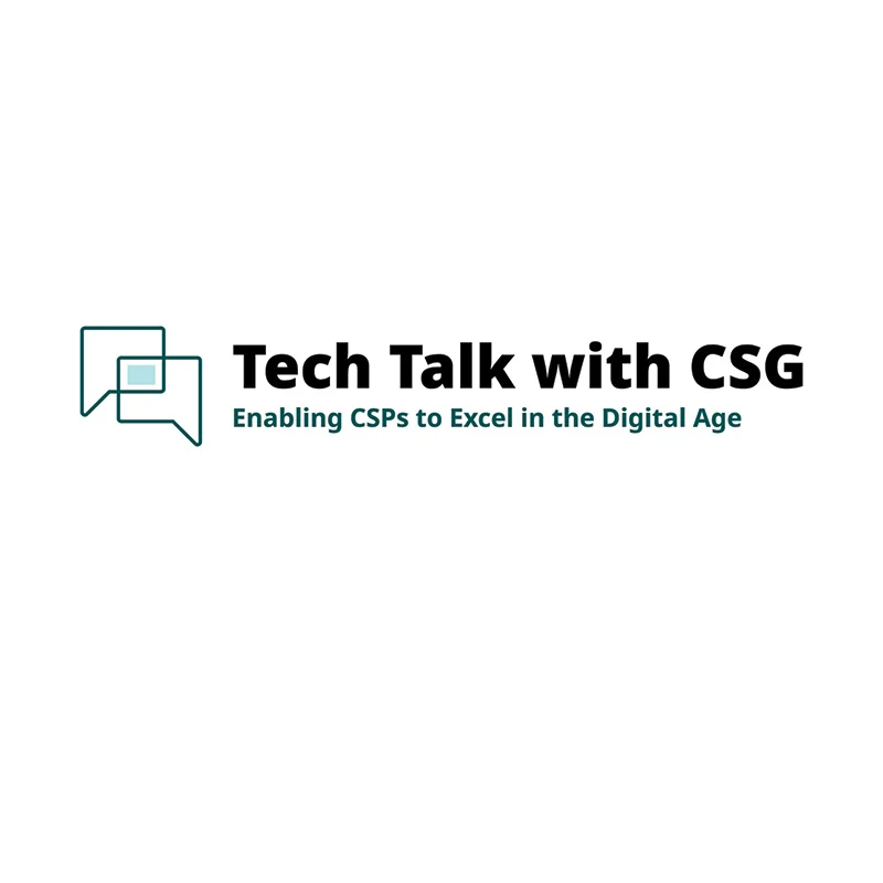 Tech Talk With CSG Webinar Series