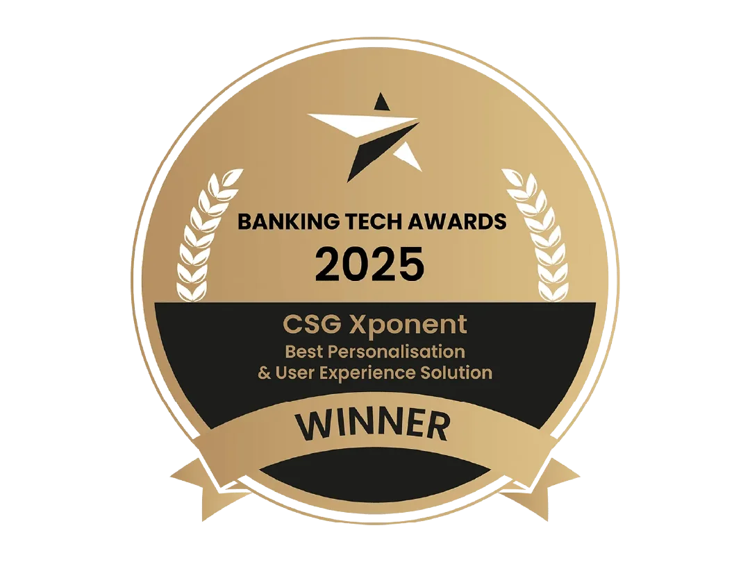 2025 Banking Tech Award for Best Personalization & User Experience Solution