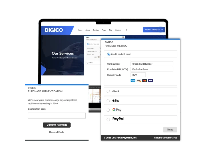 Embedded payments