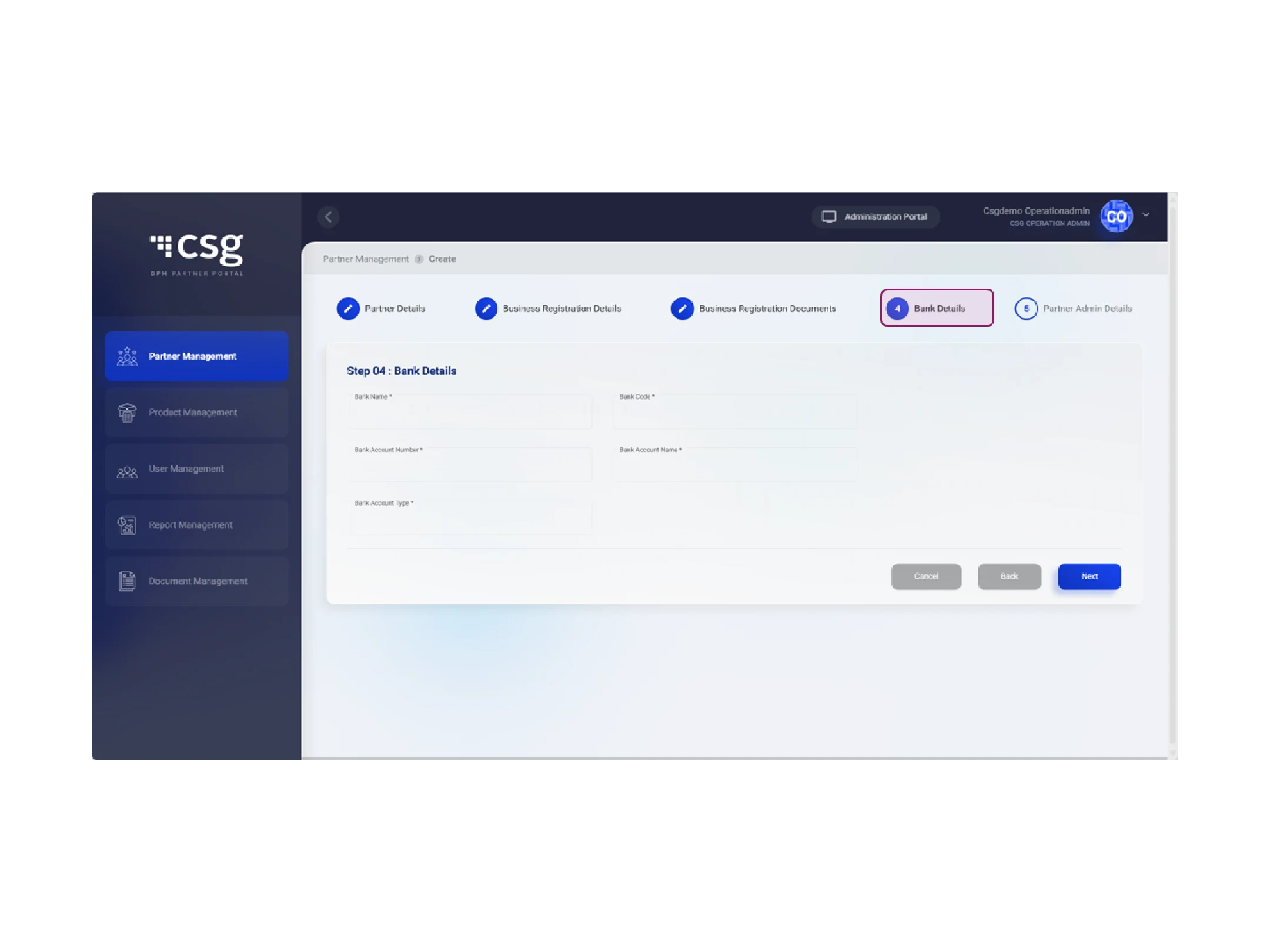 CSG Digital Partner Management