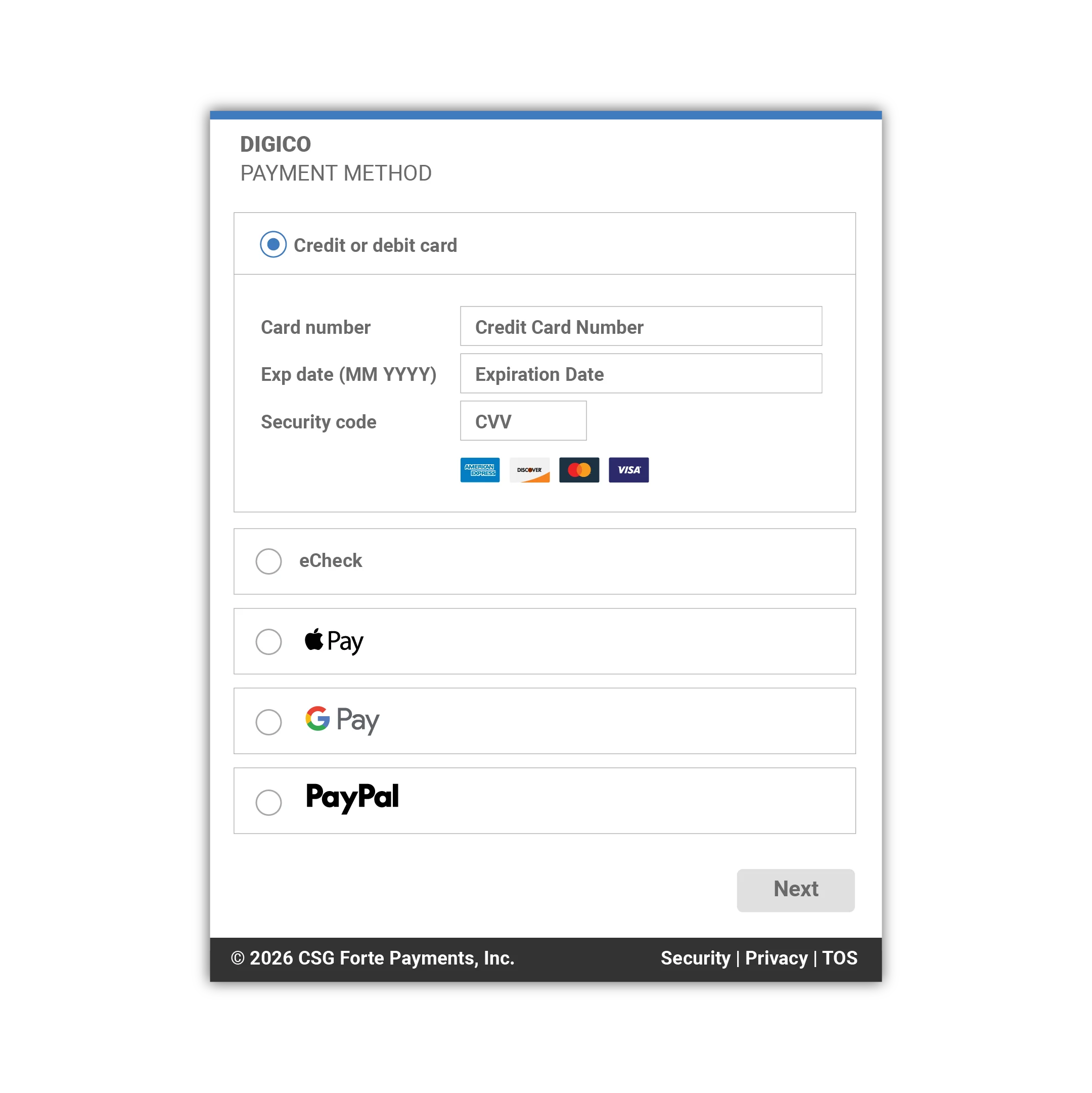 Transparent, competitive pricing