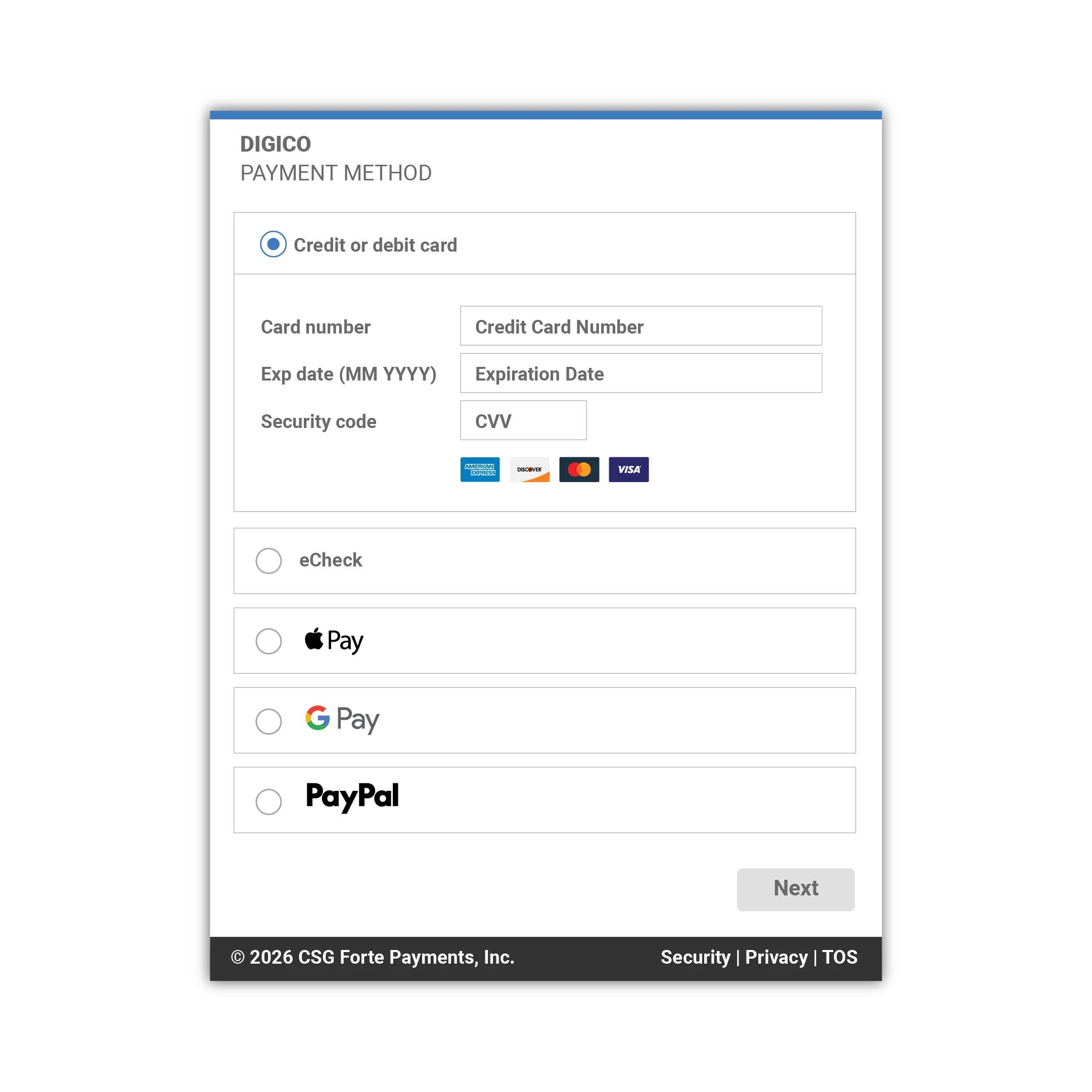 Transparent, competitive pricing