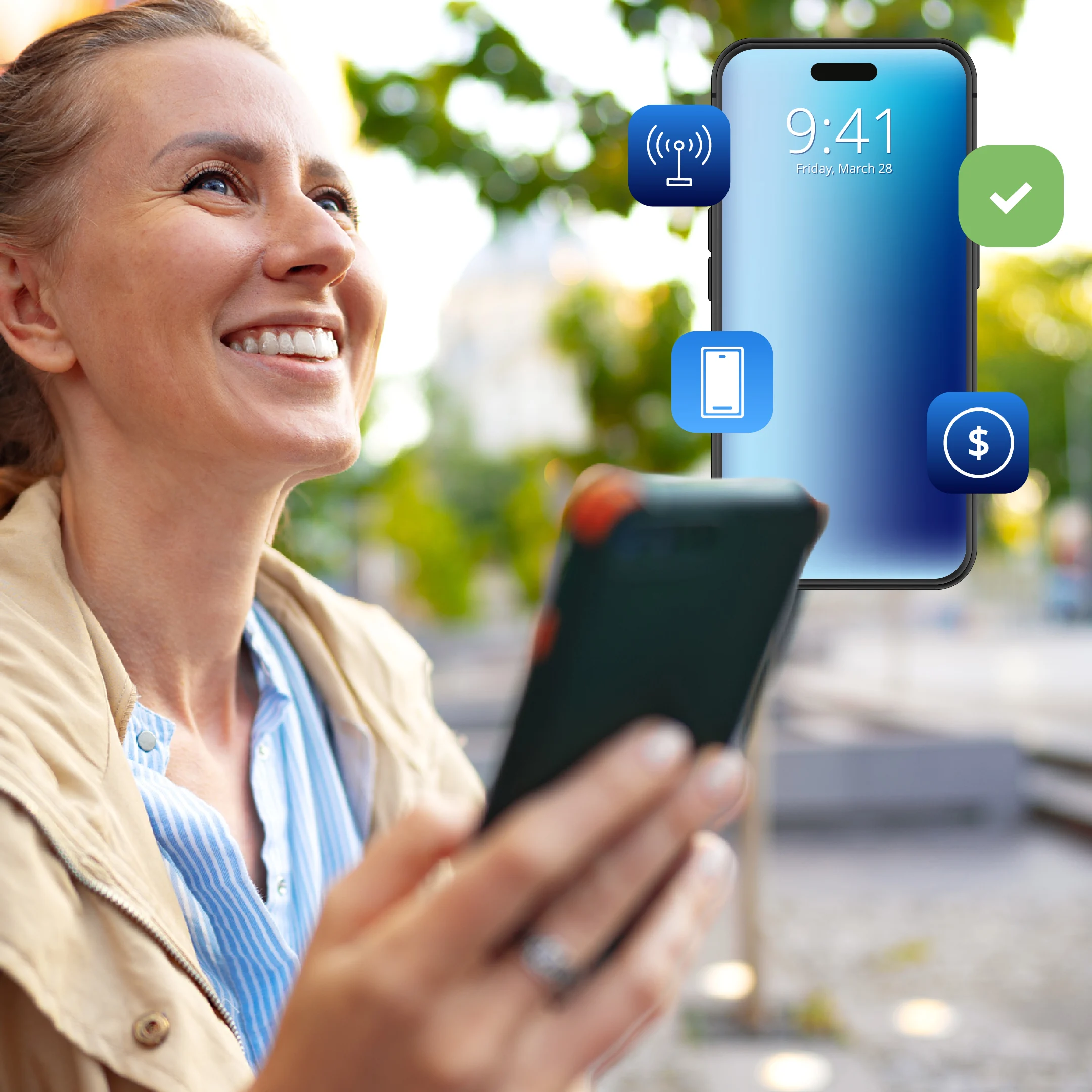 Monetize 4G and 5G services with real-time policy control