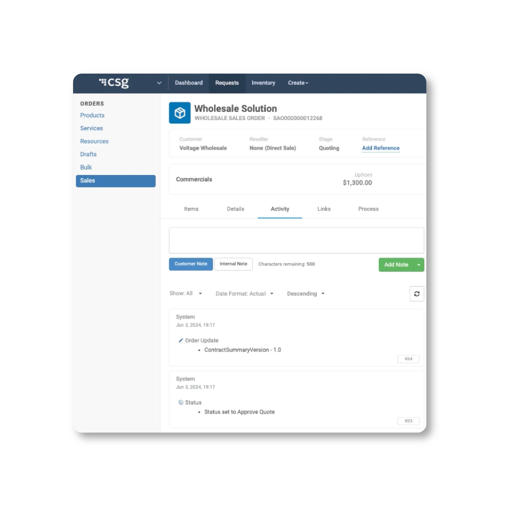 Built for multi-site, multi-service deals 