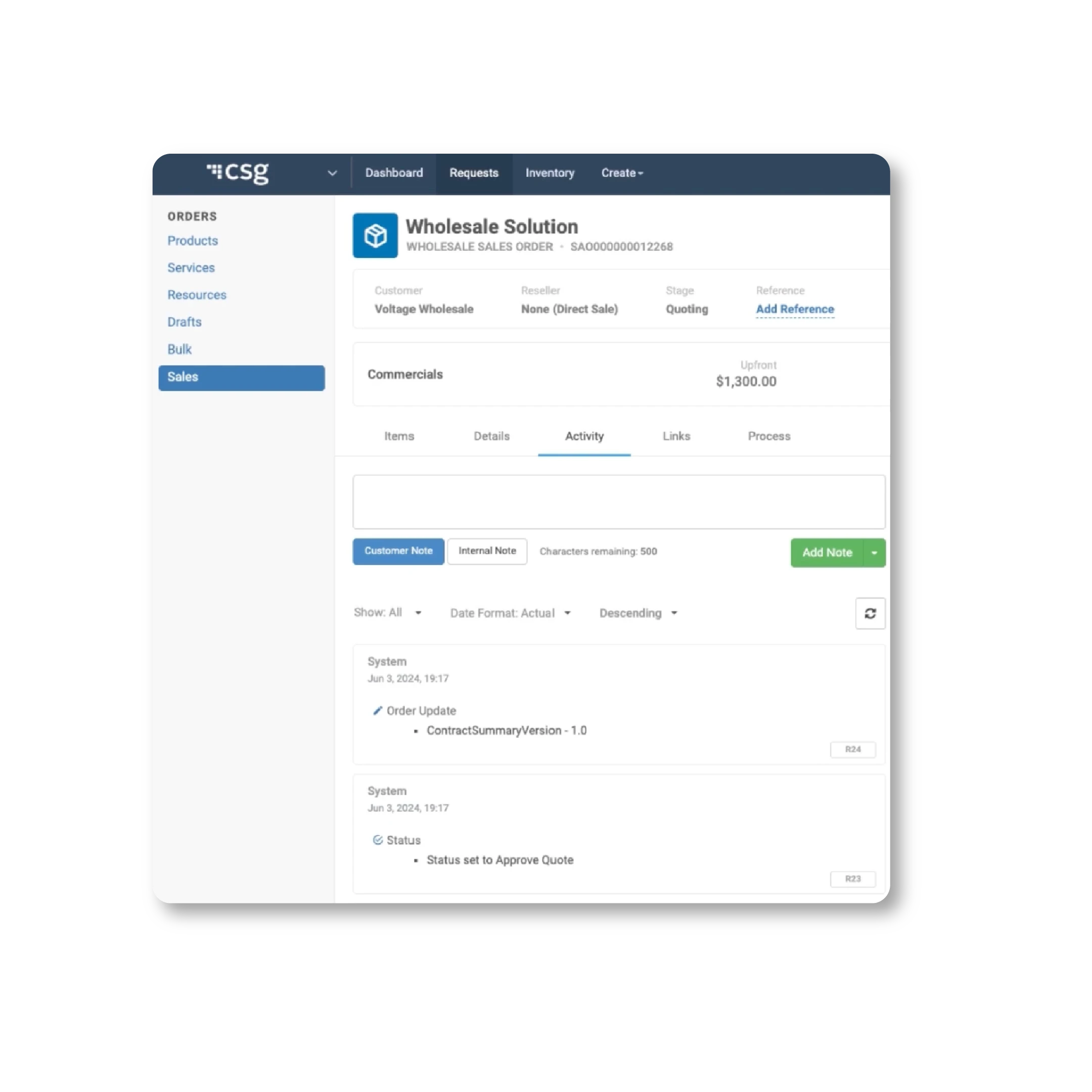 Built for multi-site, multi-service deals 