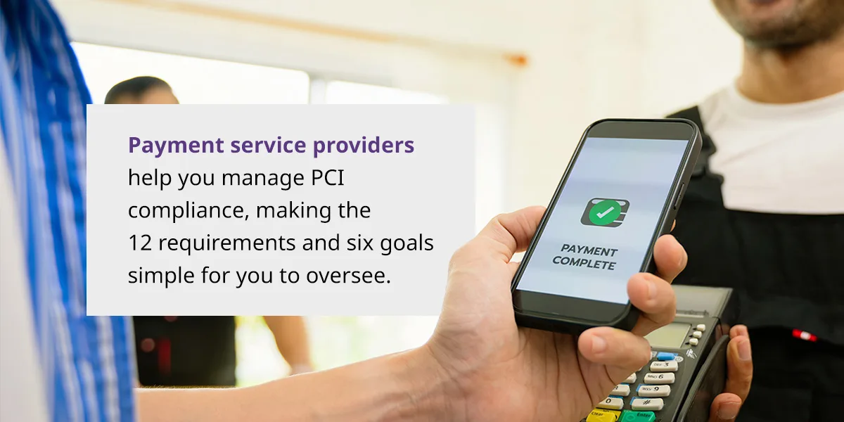 Payment service providers