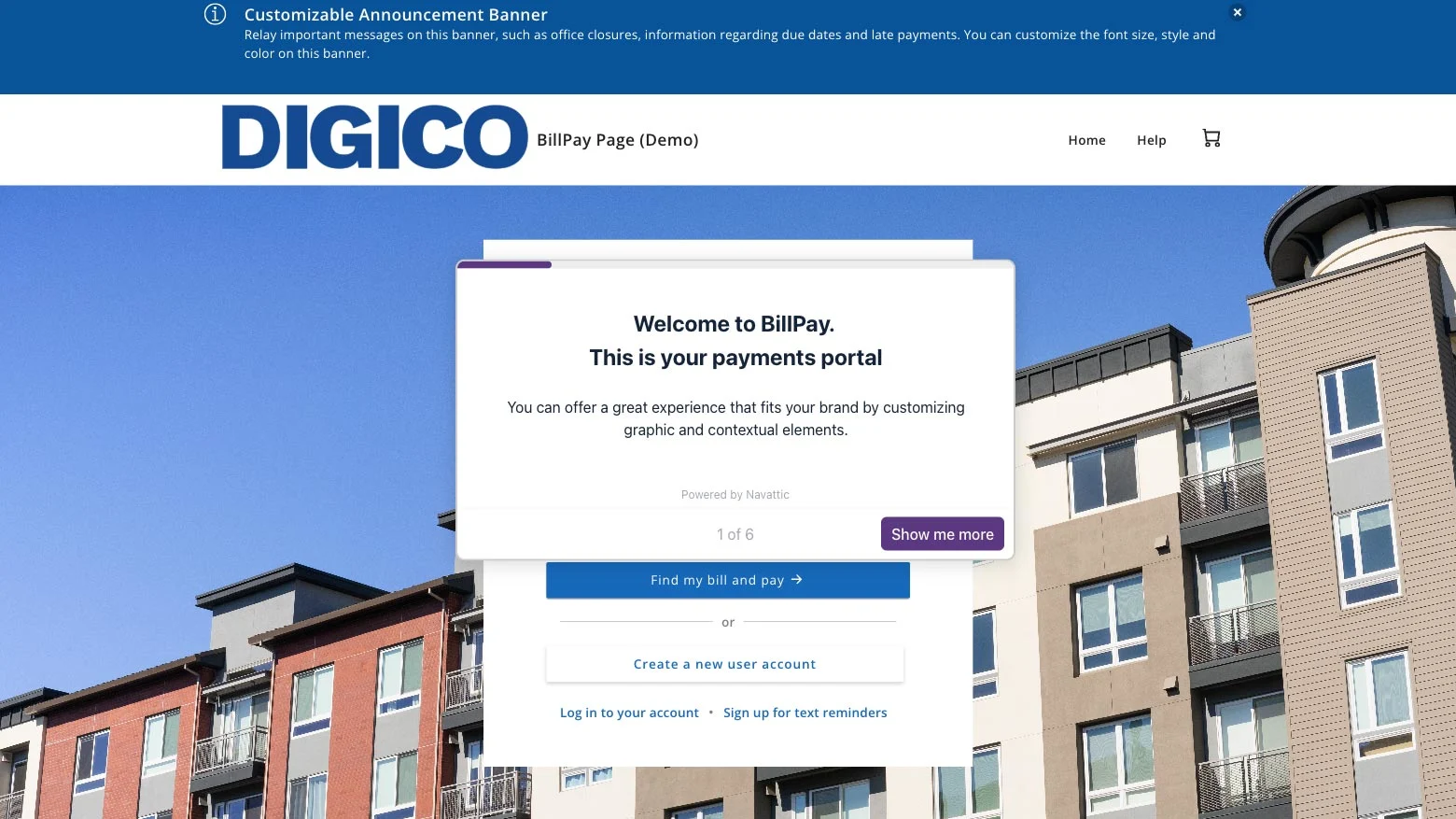 Clickable journey: See modern bill pay in action