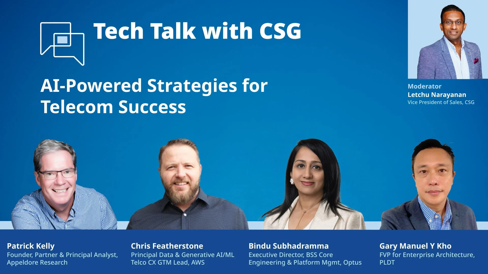 Tech Talk with CSG: AI-Powered Strategies for Telecom Success