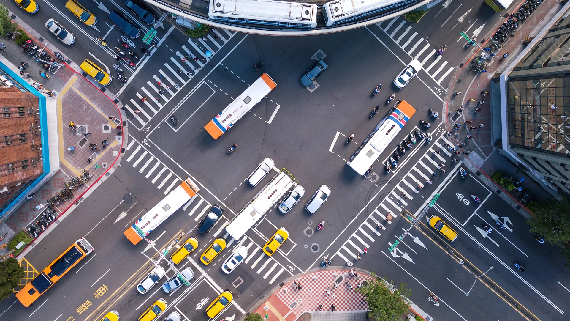 gridlock taipei city taiwan