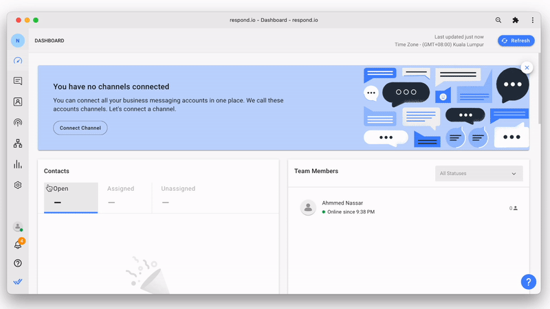 Gif showing how to configuring SAML SSO for your Organization