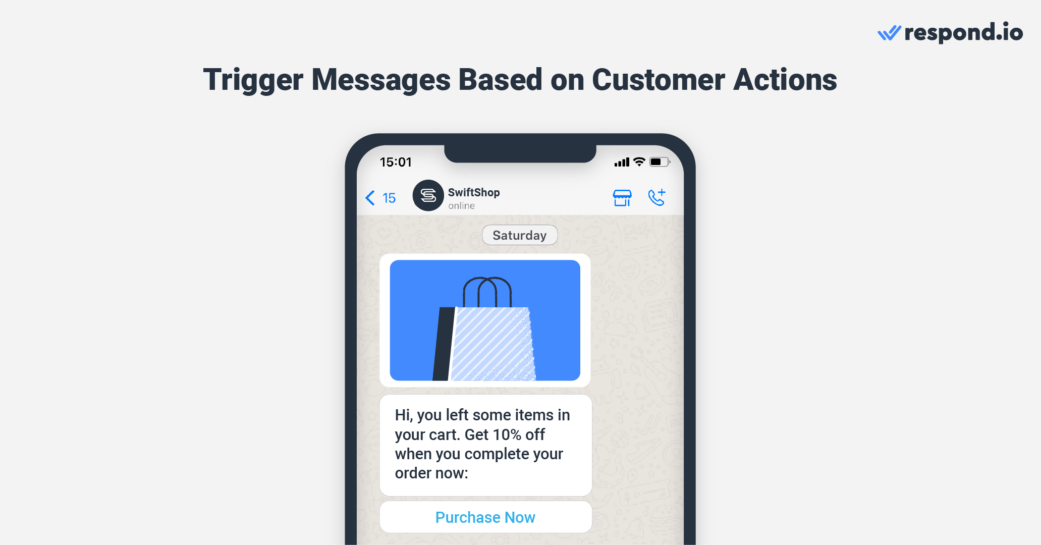 WhatsApp Business API for ecommerce: Sending an abandoned cart message to customers on WhatsApp