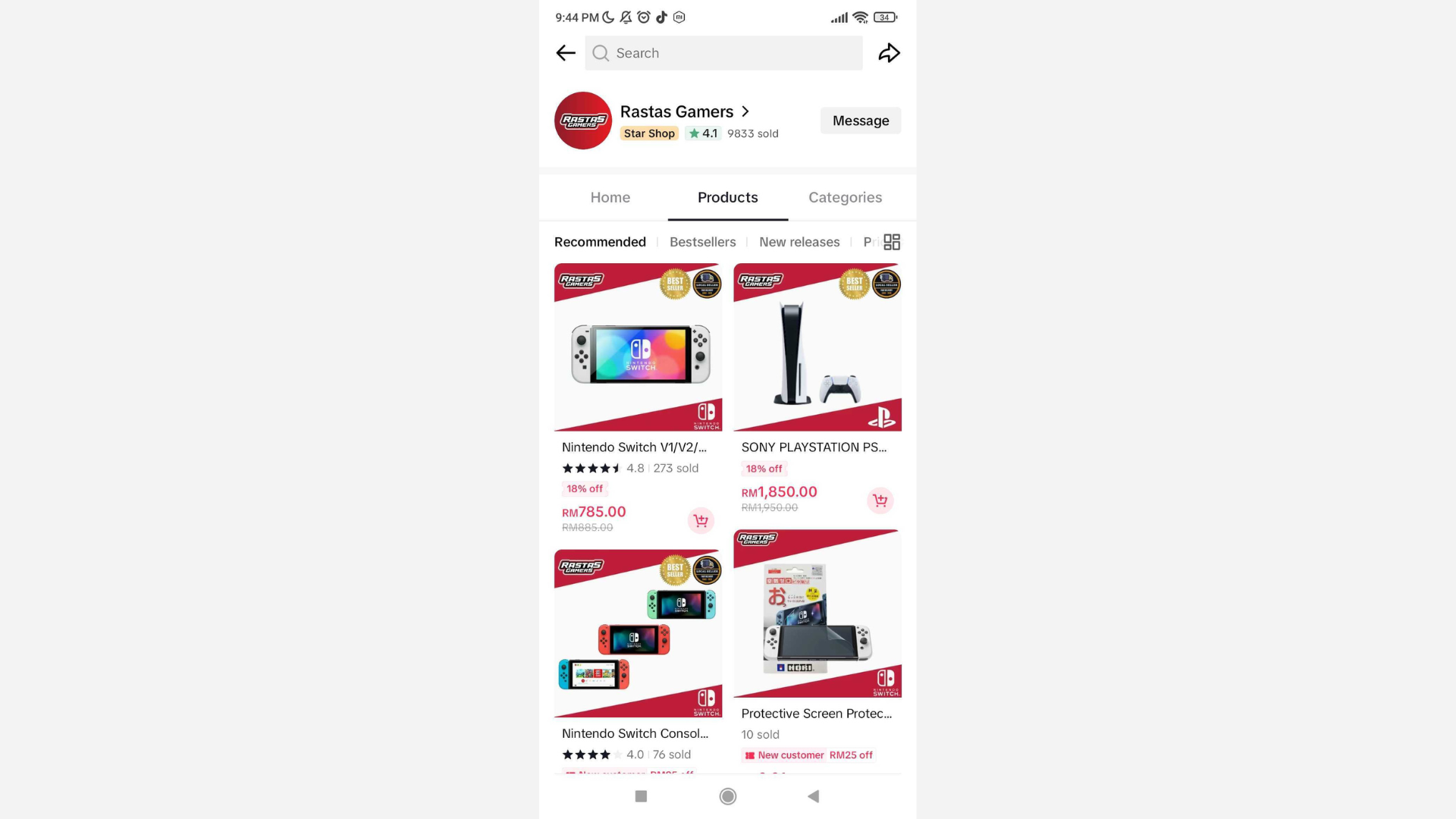 A TikTok Shop for business