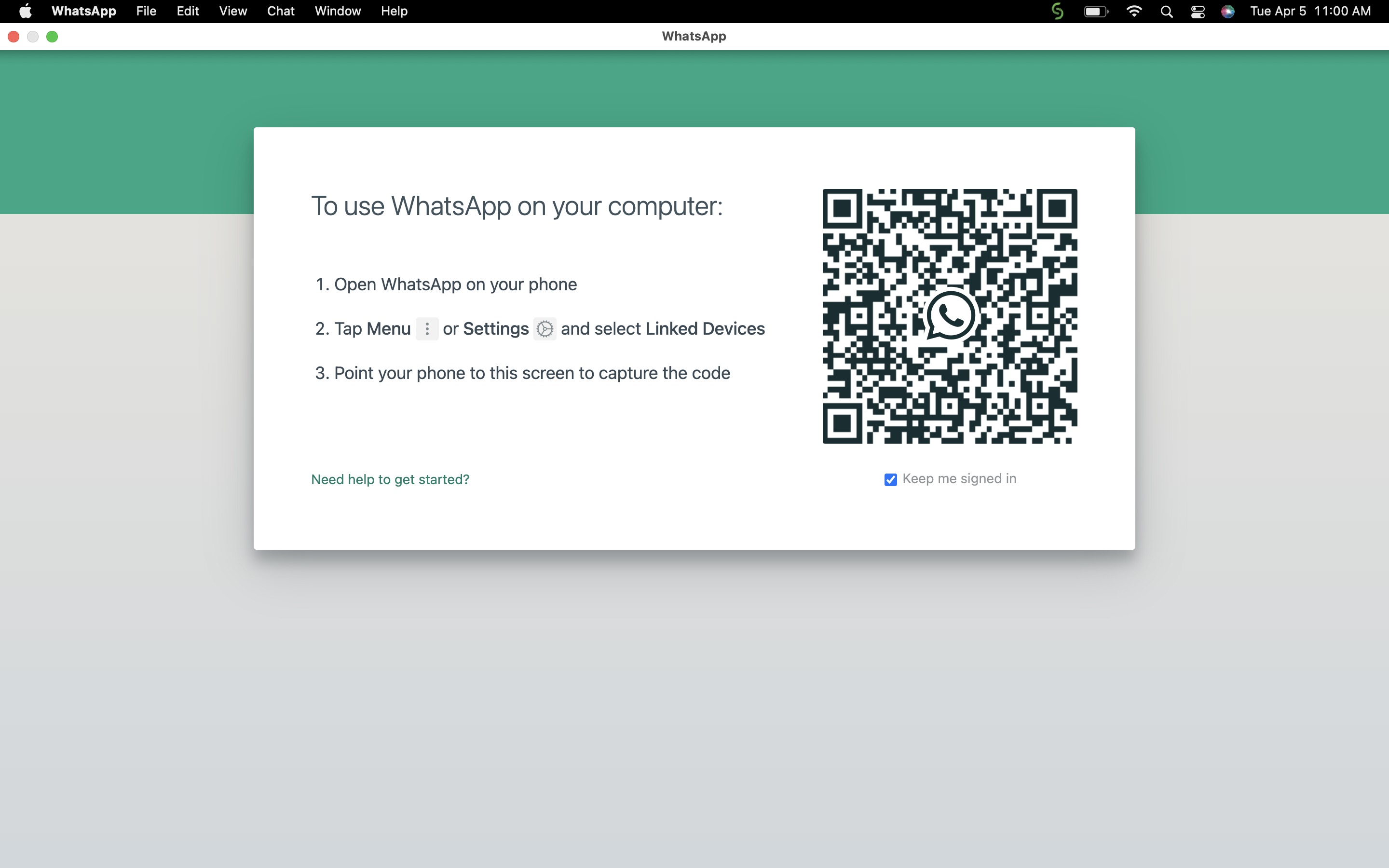 Connect WhatsApp Web: WhatsApp Business Desktop App Login for Mac