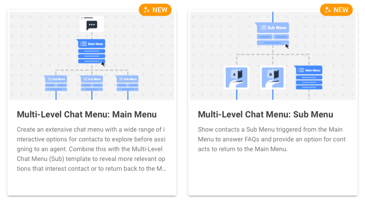 To new Workflow Templates to get started with the Step: Trigger Another Workflow