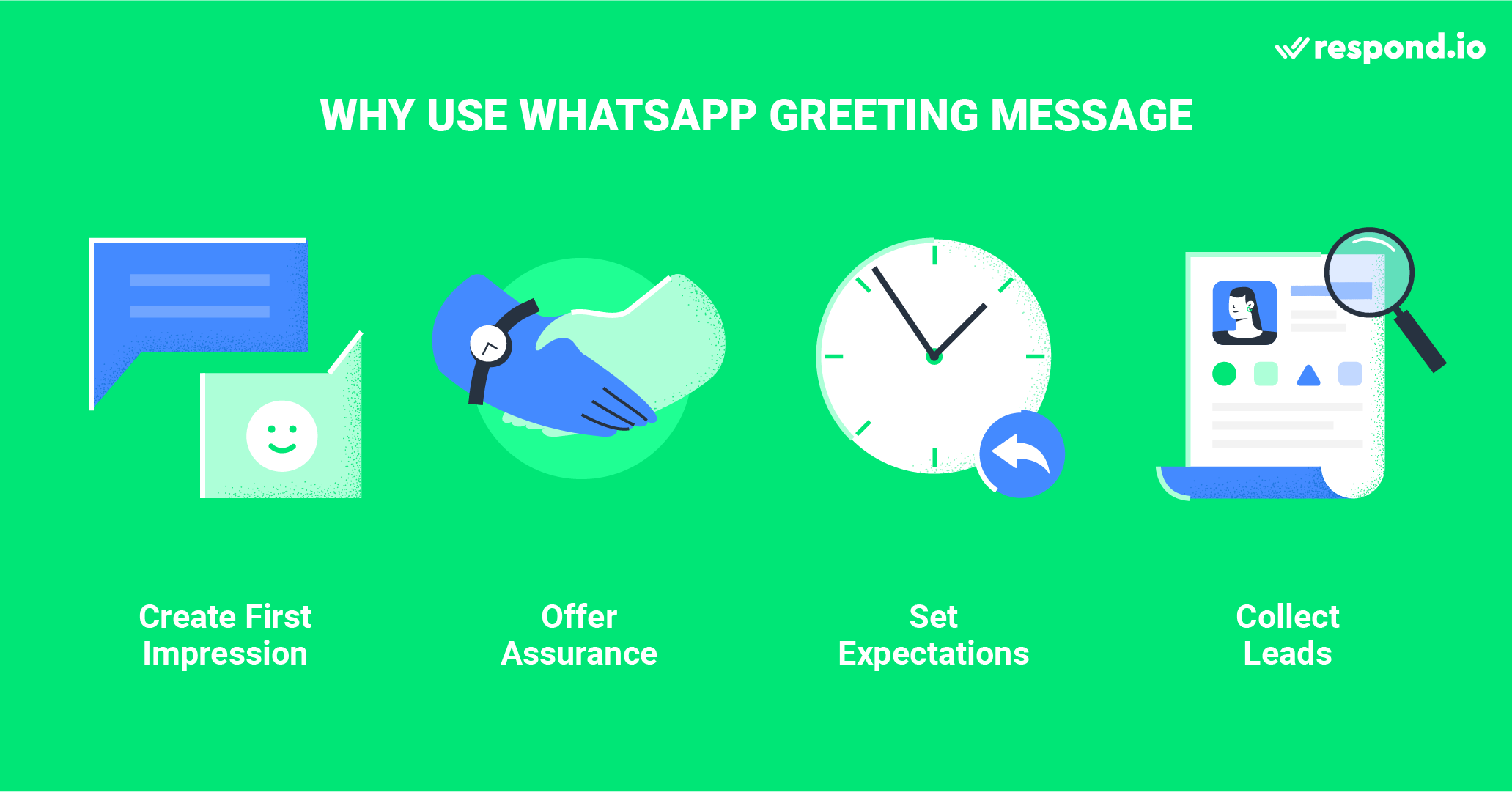 Compelling reasons to send a welcome message for customers on WhatsApp Business