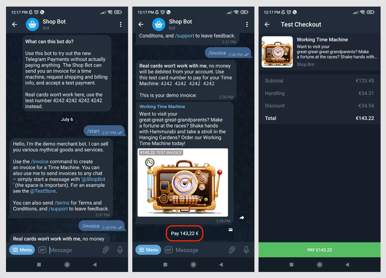 How to sell products on Telegram? The Shop Bot shows you how Telegram payments work.