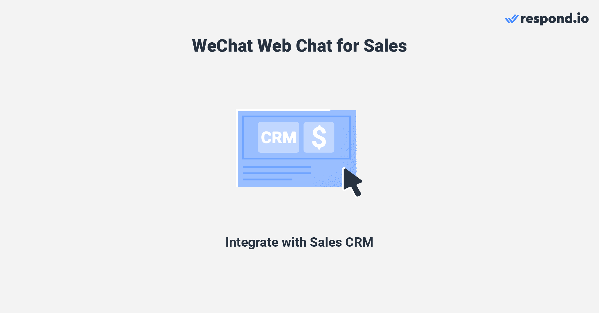 WeChat integration with website for sales