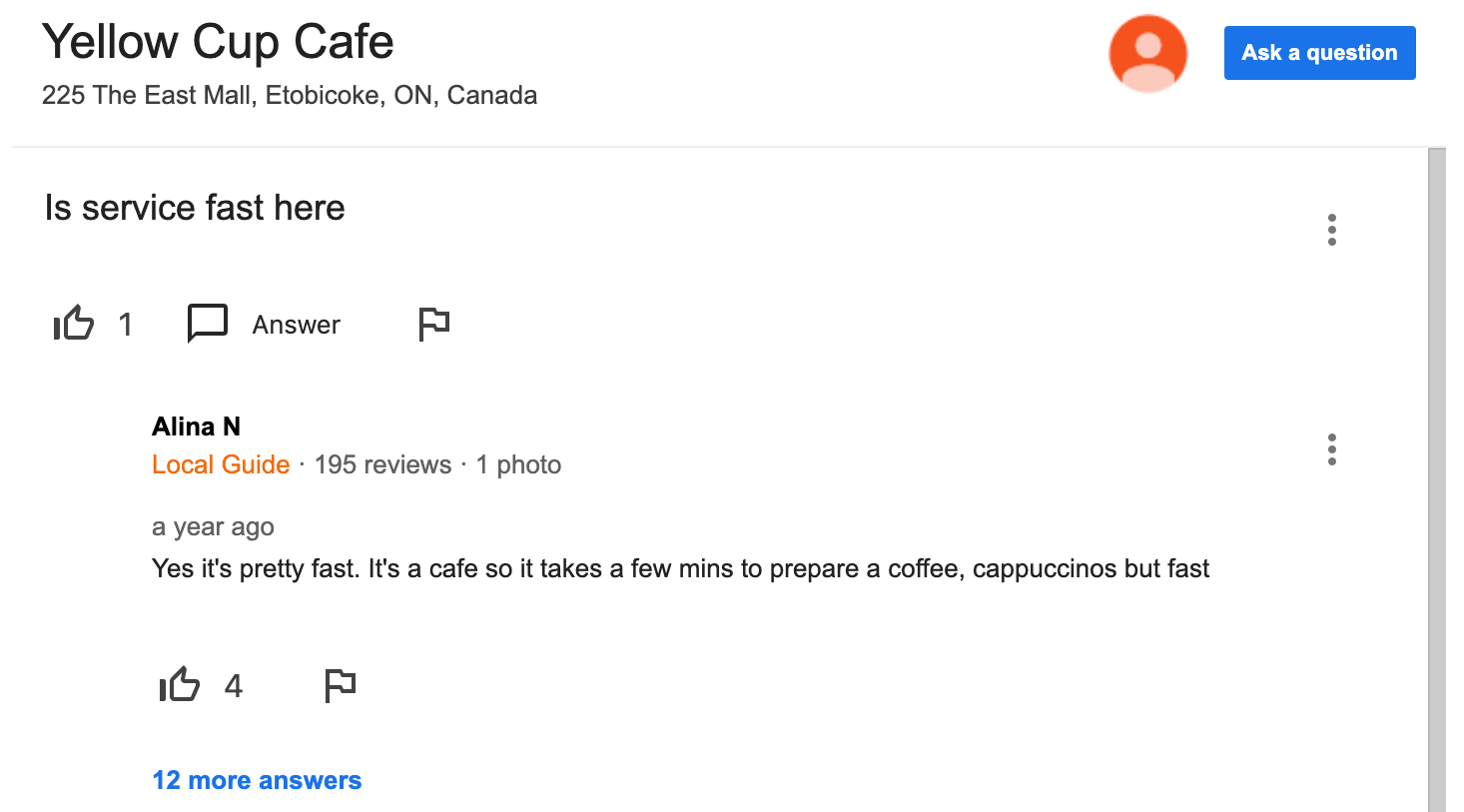 In 2018, Google added a Questions and Answers feature. This feature is a great resource for potential customers who are gathering information about your business. It offers them the ability to ask questions and get answers directly from your Google listing. The Questions and Answers feature is displayed on your Google My Business listing and visible on Google Search for both desktop and mobile devices. This feature is also available on Google Maps for android mobile devices only. Any questions that have already been asked about your business will continue to appear on your Google profile.  It is important to manage your Questions and Answers section as anyone can submit a question or answer on your business listing. Companies should proactively fill out some frequently asked questions and answers when completing their GMB profile. If any incorrect answers about your company are submitted, you will be notified in your account and can correct them swiftly.