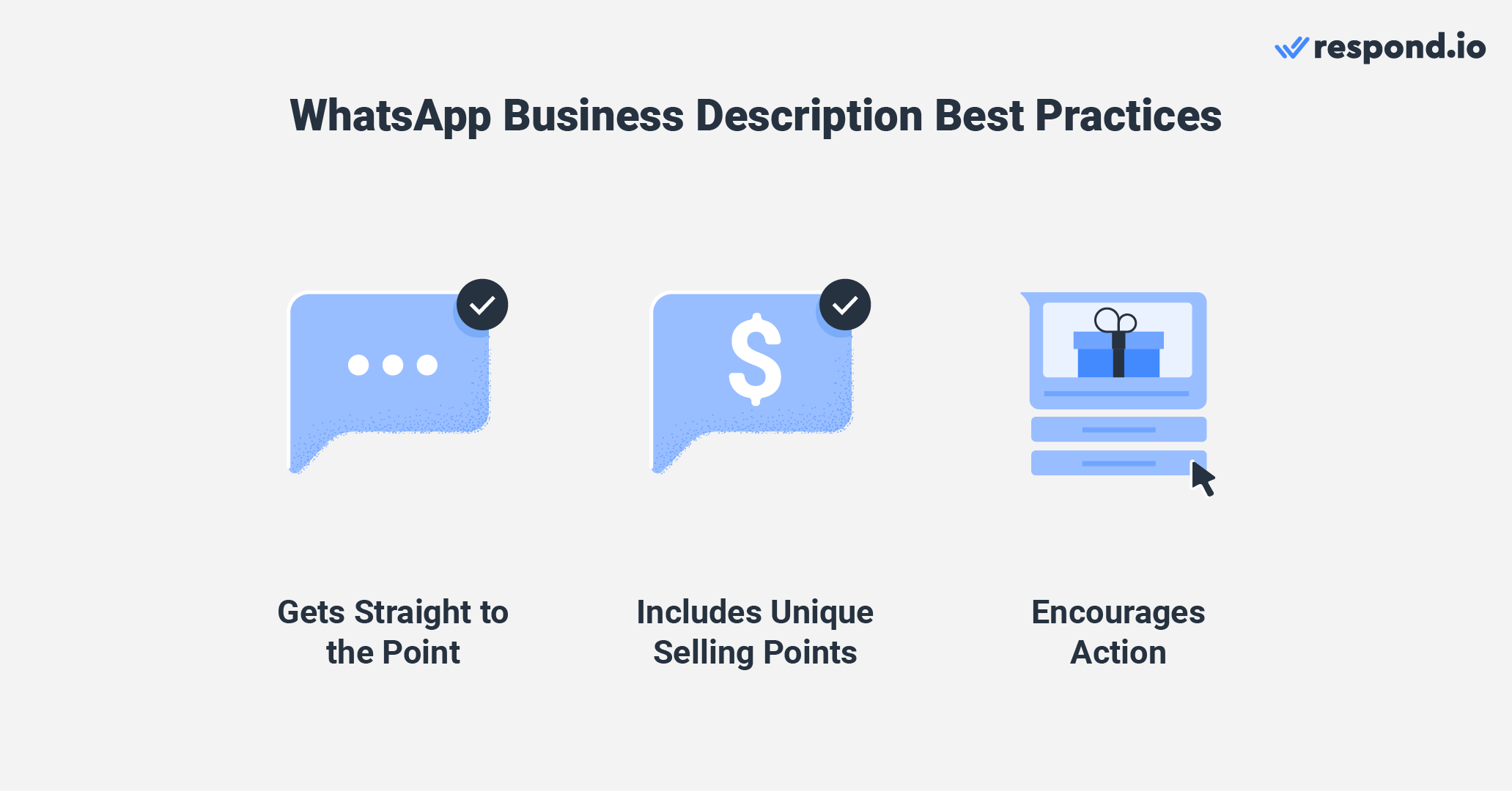 WhatsApp description for business: Best practices