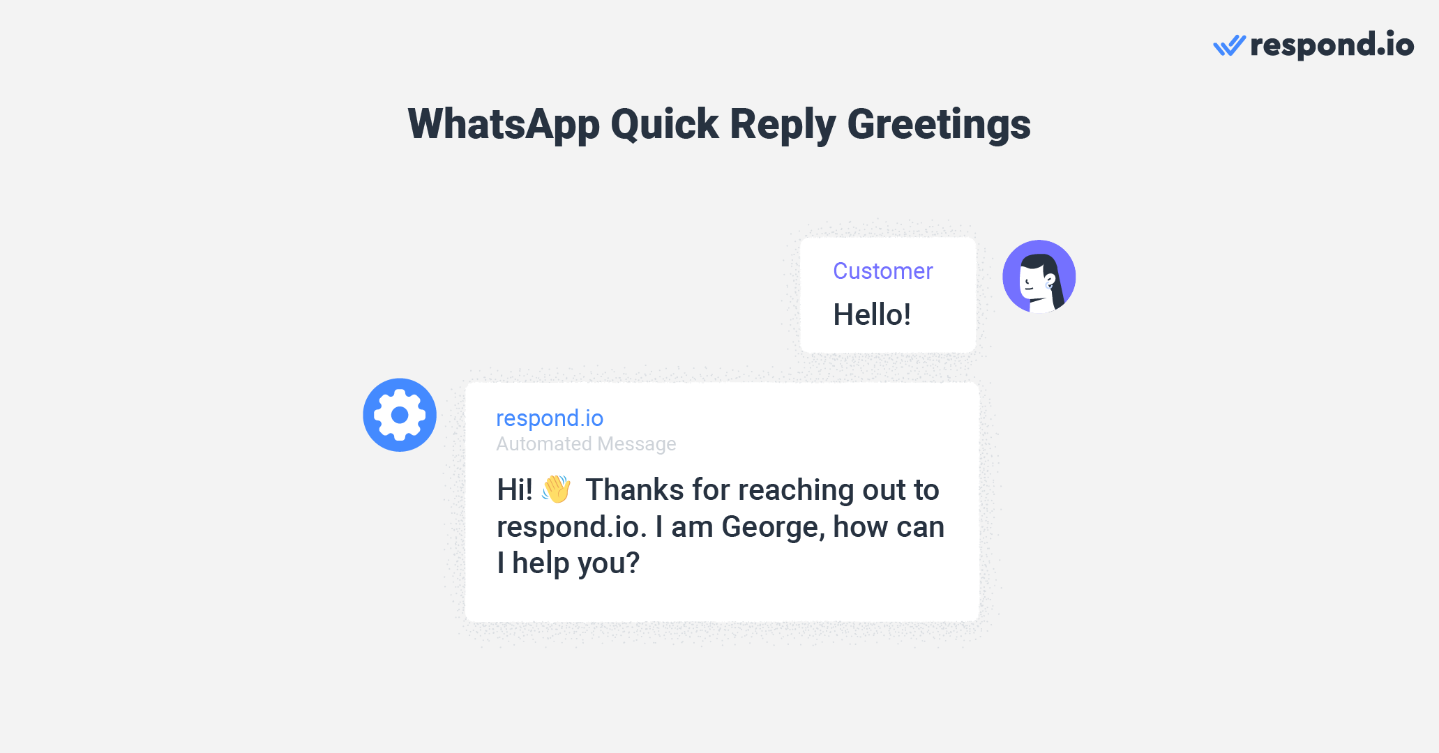 Quick reply WhatsApp: Greetings and goodbyes