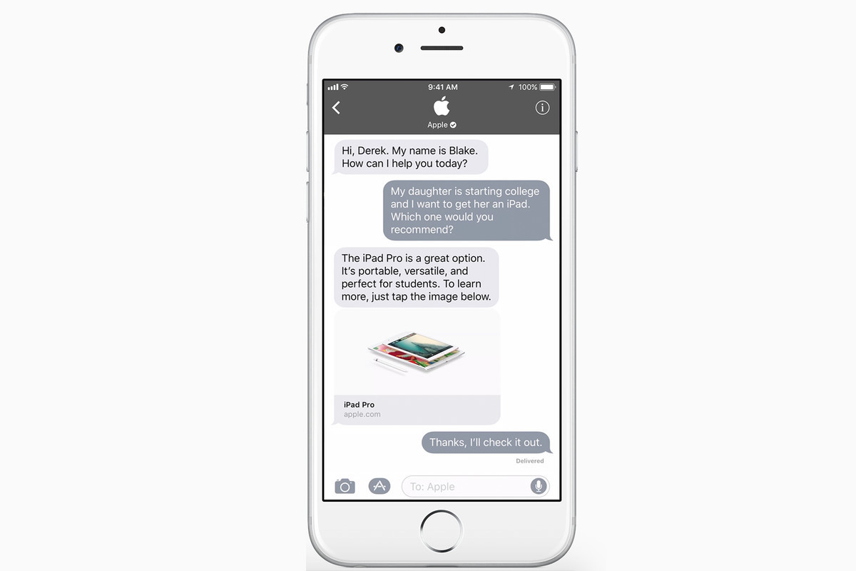 Apple Business Chat, known in shorthand as ABC, launched in 2018 as a part of Apple’s iOS 11.3 release. Apple Business Chat provides customers with a free, convenient way to communicate with participating businesses via the Messages app in iOS, macOS, watchOS, and iPadOS. A user can start a conversation with a participating business through Apple Maps, Safari, Siri, and Spotlight Search.