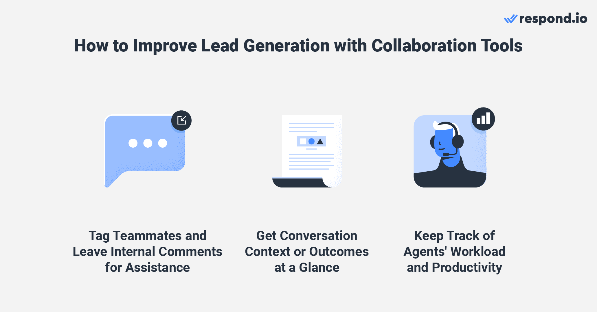 Improve WhatsApp lead generation with collaboration tools