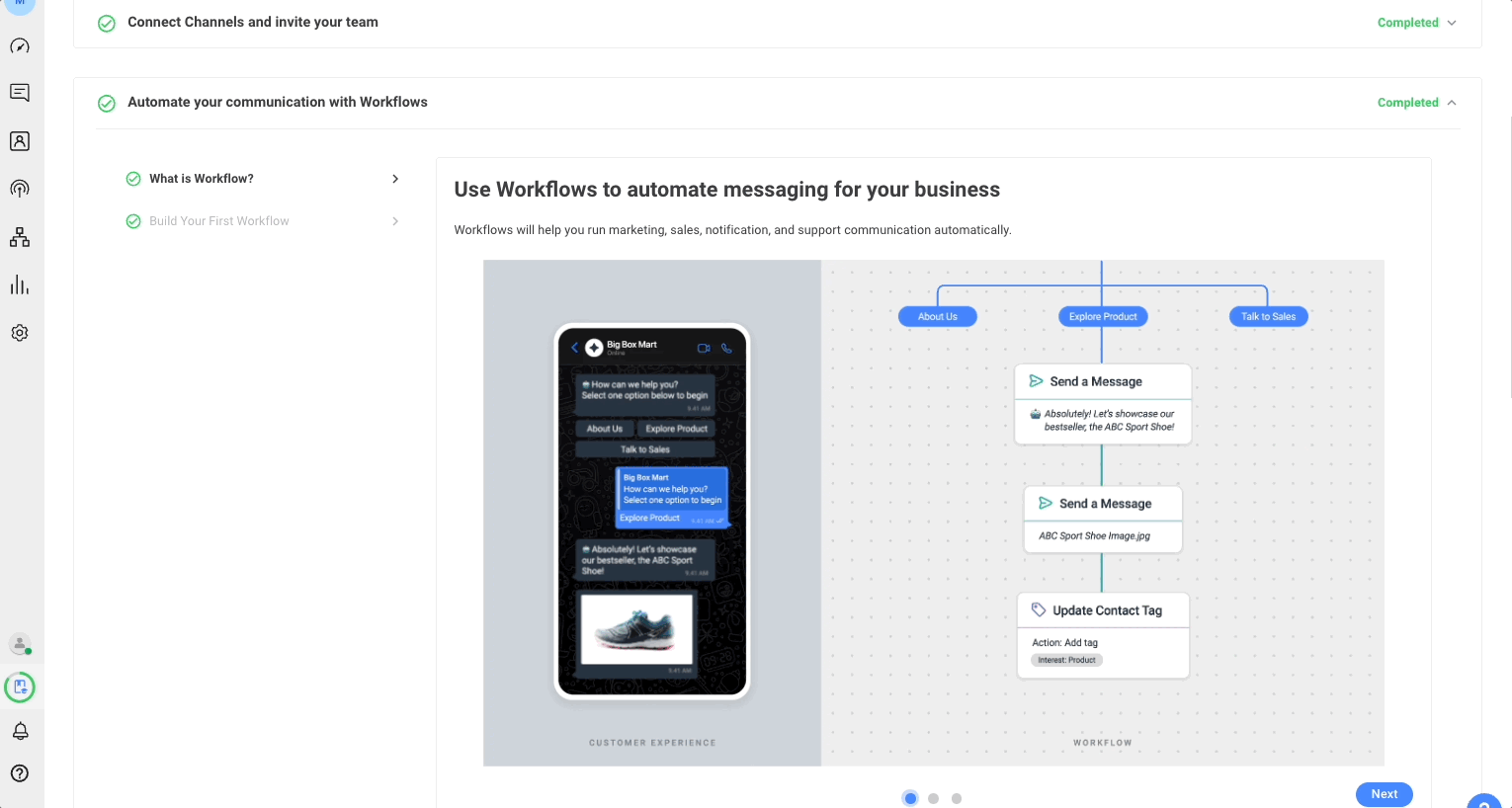 Build your first Workflow