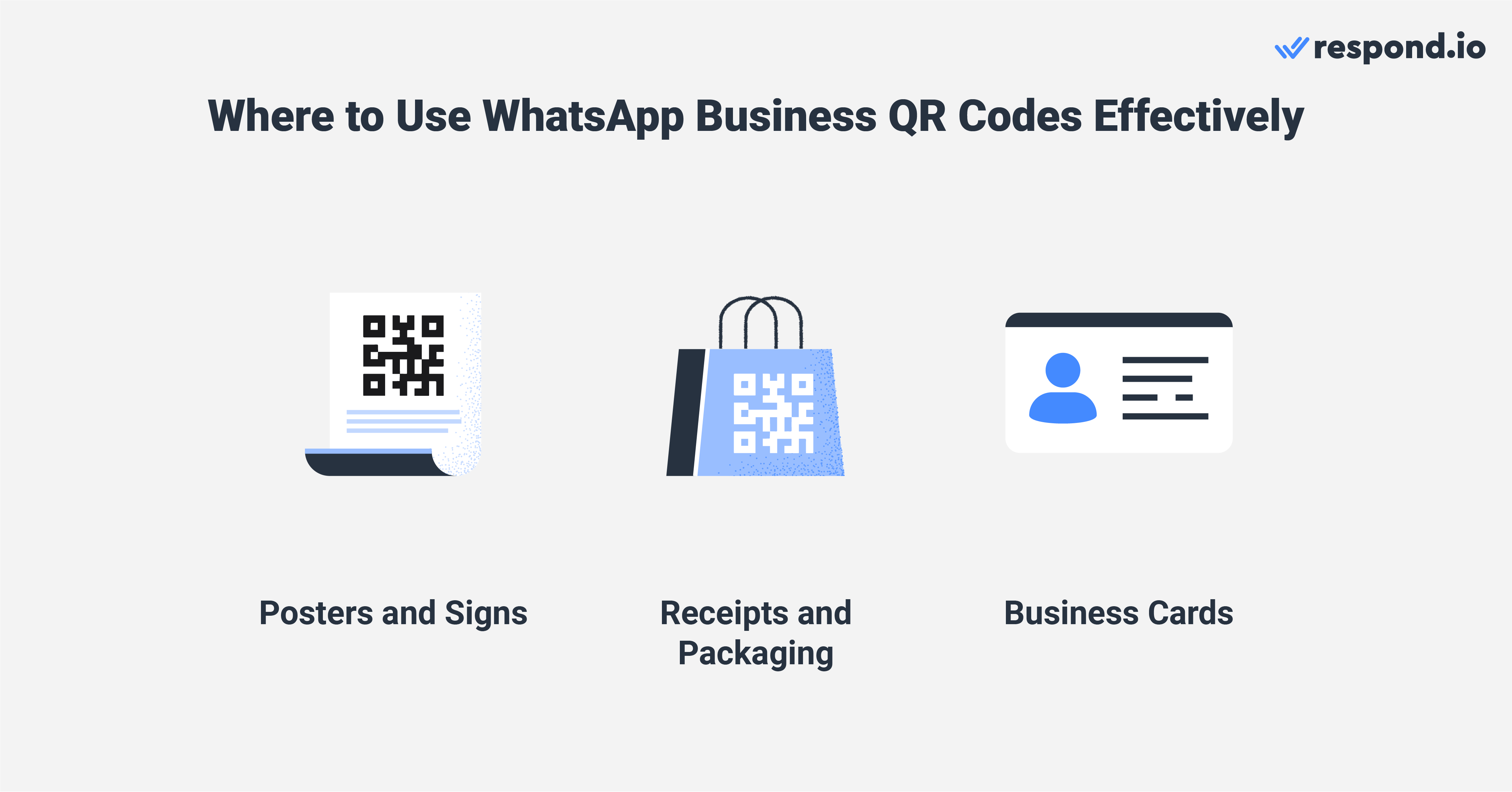 Put QR codes in your shop windows, on receipts and packaging and on business cards to stay in touch with customers.