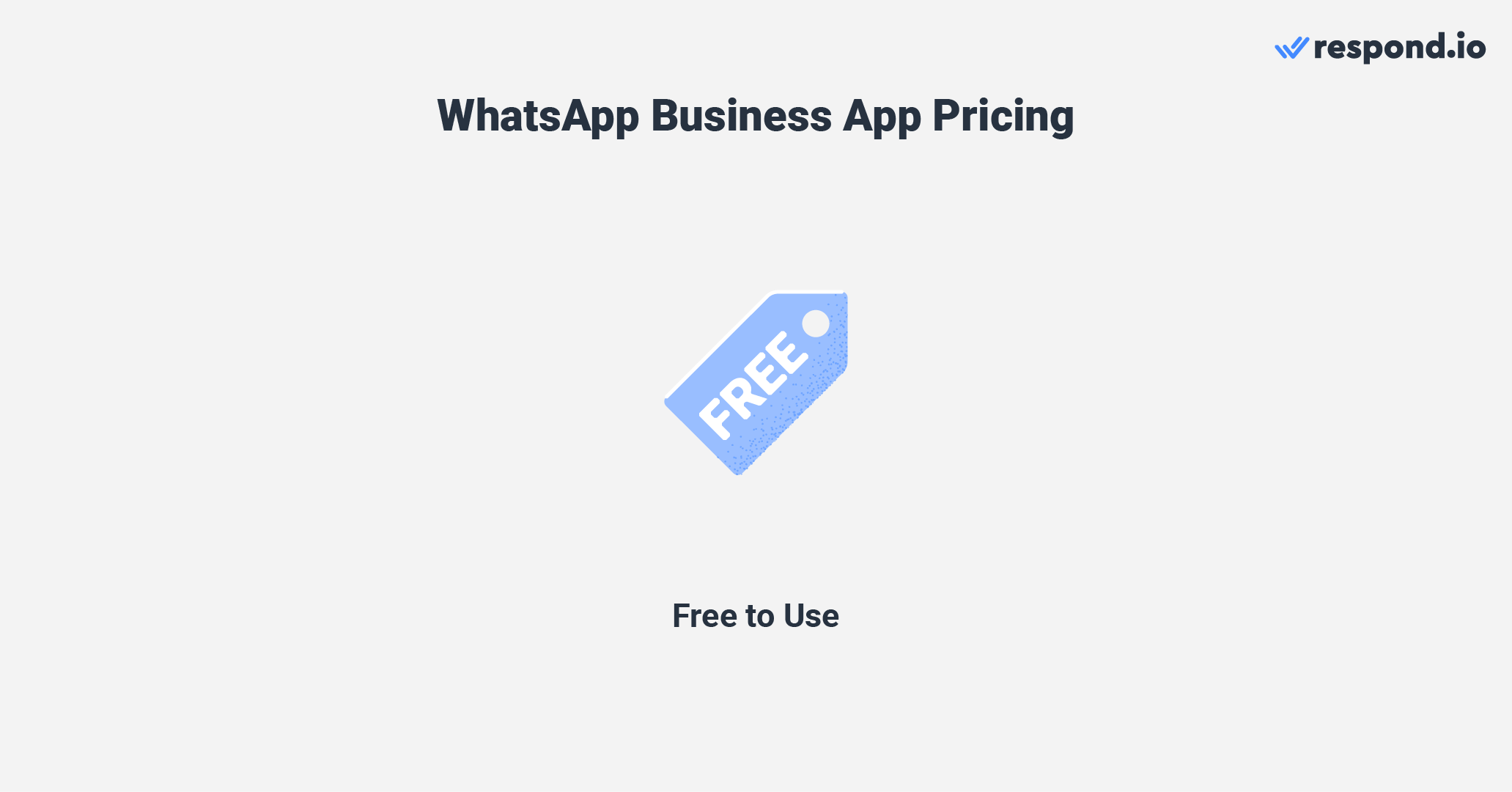 is whatsapp business free? WhatsApp doesn't charge businesses for using the app, but there are some associated costs involved. 