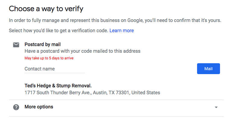 To get started with your Google My Business Profile you'll need to create or log in to a Google account that you will use for your business. Google requires you to claim your business by registering your address. You must submit a verification form with your business name. It can take up to a week for Google to review and process your claim. You need to confirm that you are the rightful owner of your business so that you can manage your Google My Business profile and monitor suggested changes from the public.