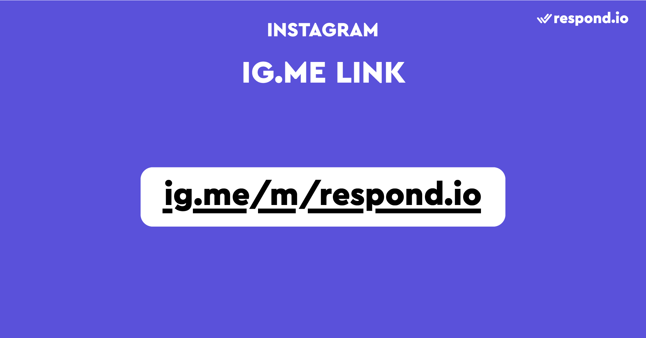 Ig.me link