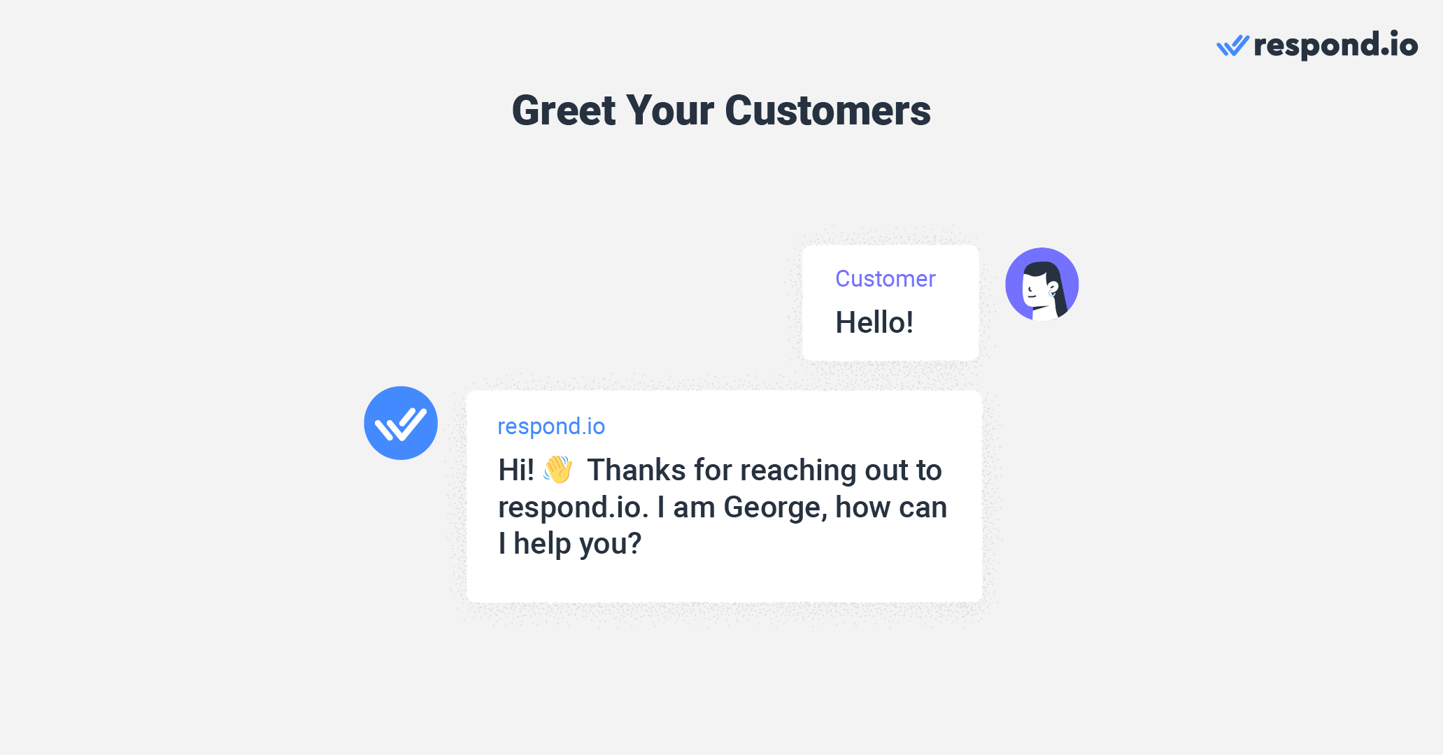 examples of customer service response templates: greet your customers