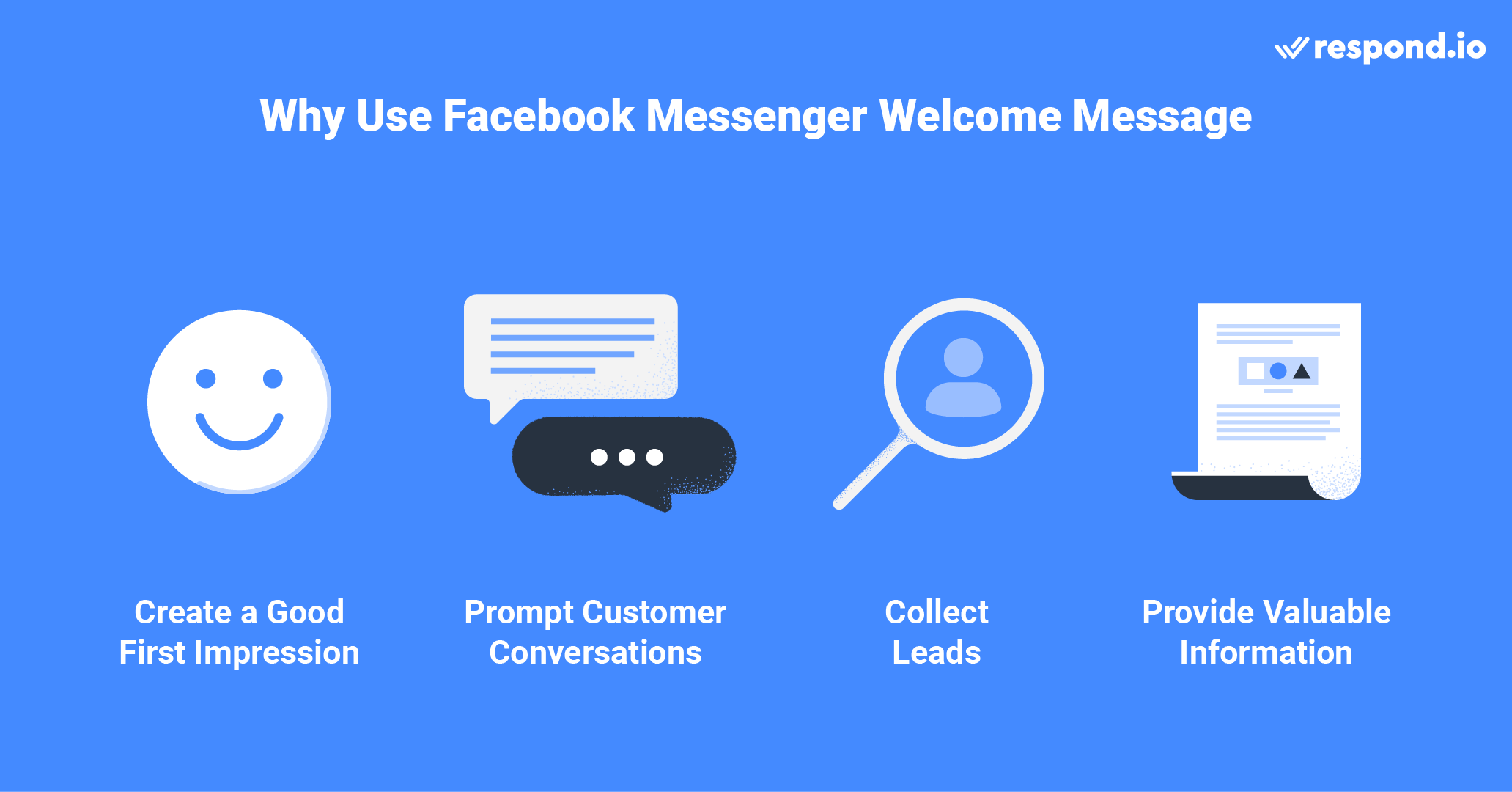 why use welcome message facebook messenger greeting examples