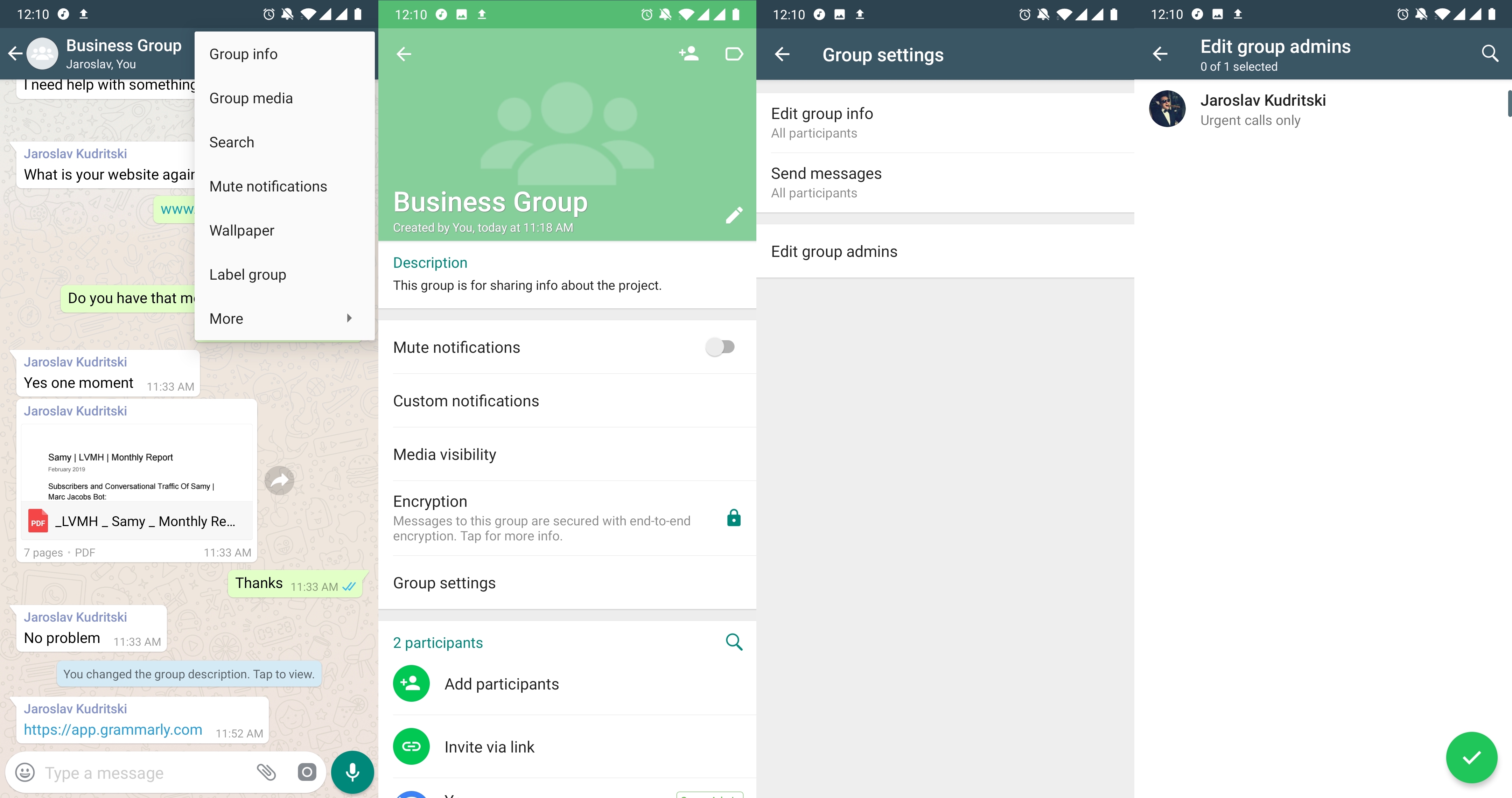 How to Add and Remove WhatsApp Group Admin