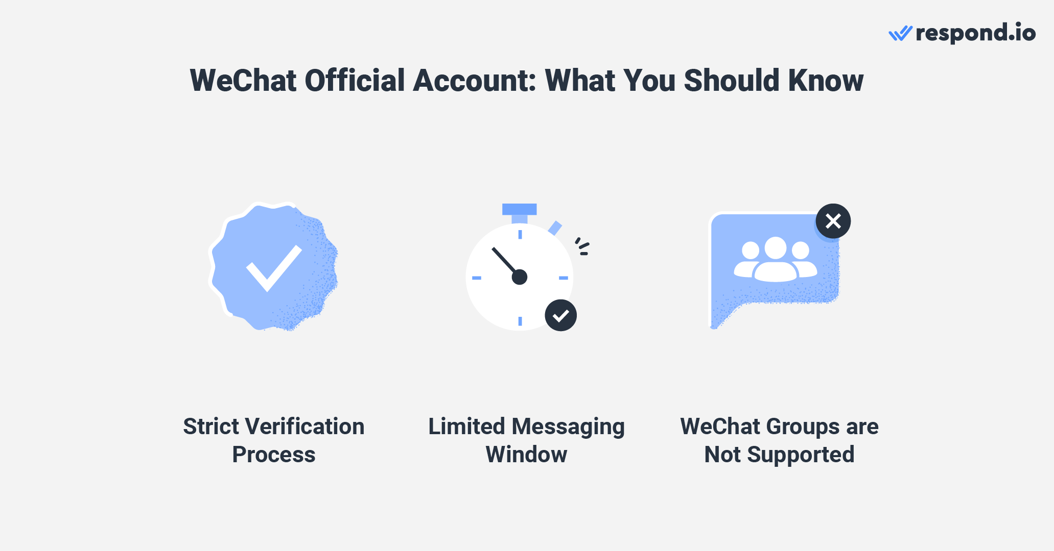 Limitations of using WeChat for sales