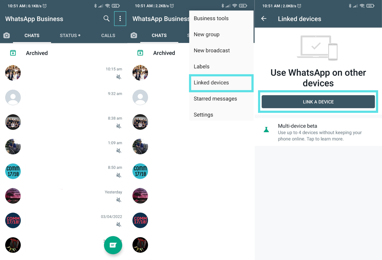 How to connect WhatsApp Business App to Whatsapp Business Desktop