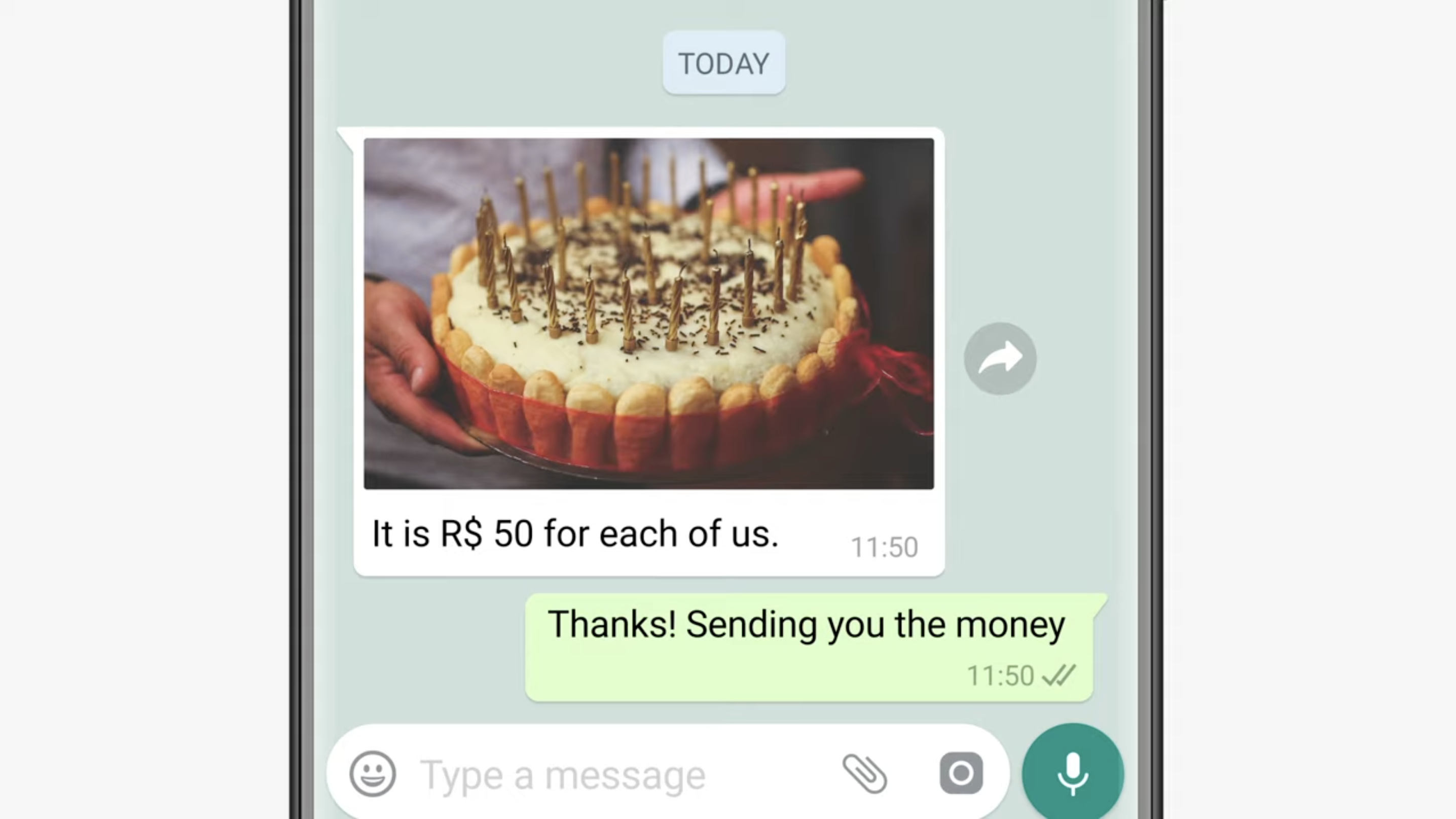 This image shows how to initiate Payment on WhatsApp Pay