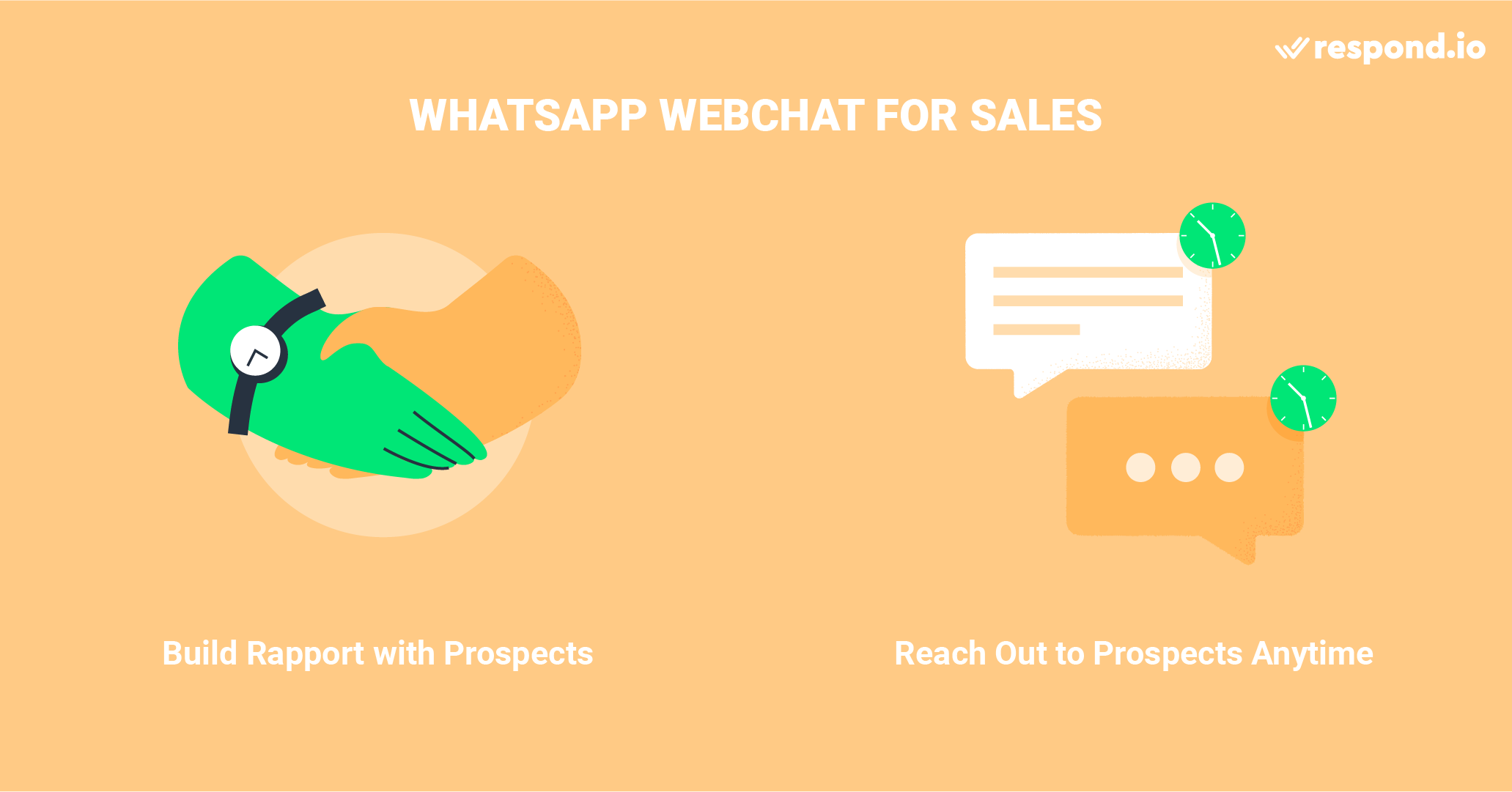 Web chat WhatsApp for sales