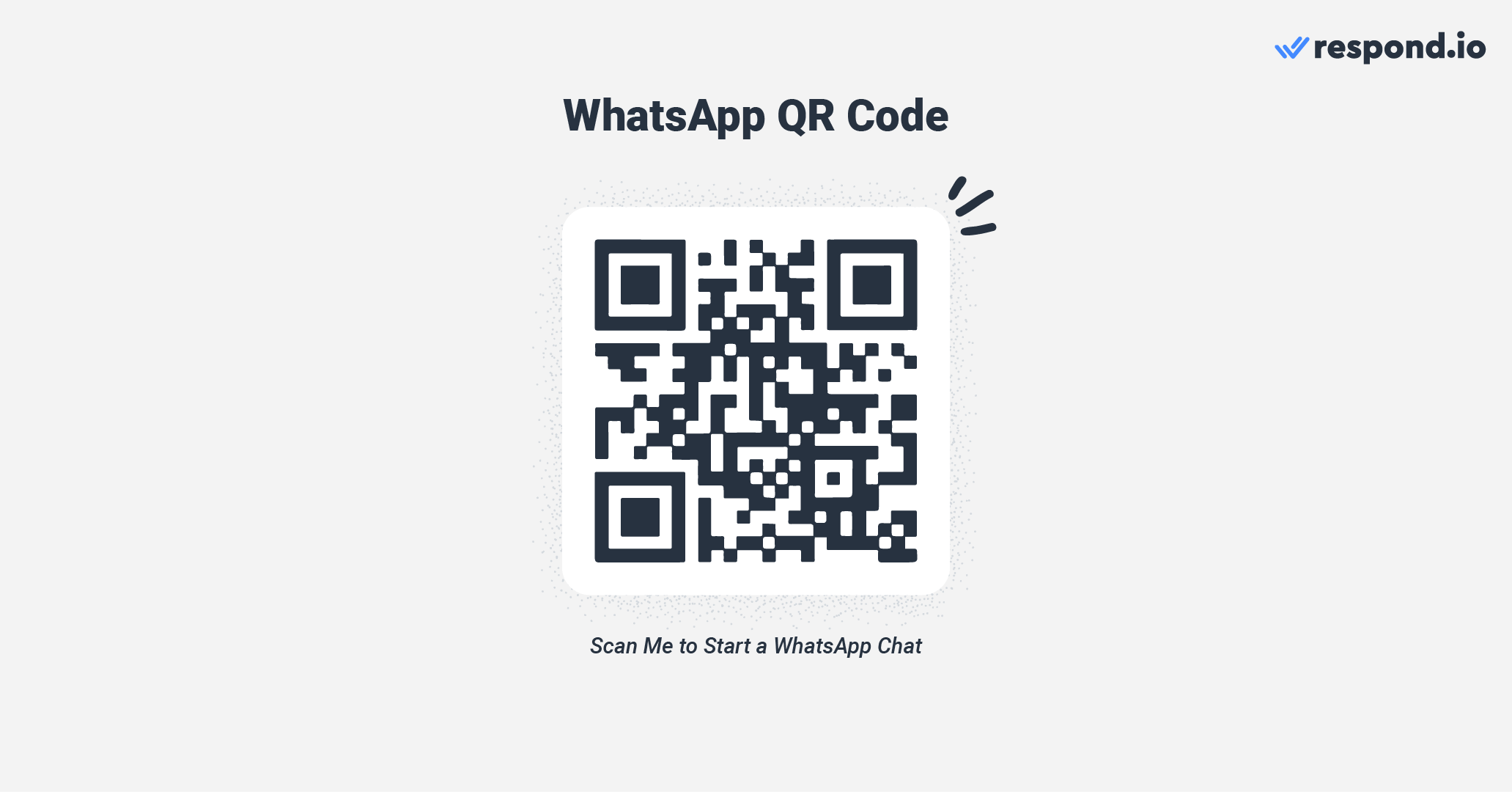 How to start a conversation on Whatsapp with WhatsApp QR code