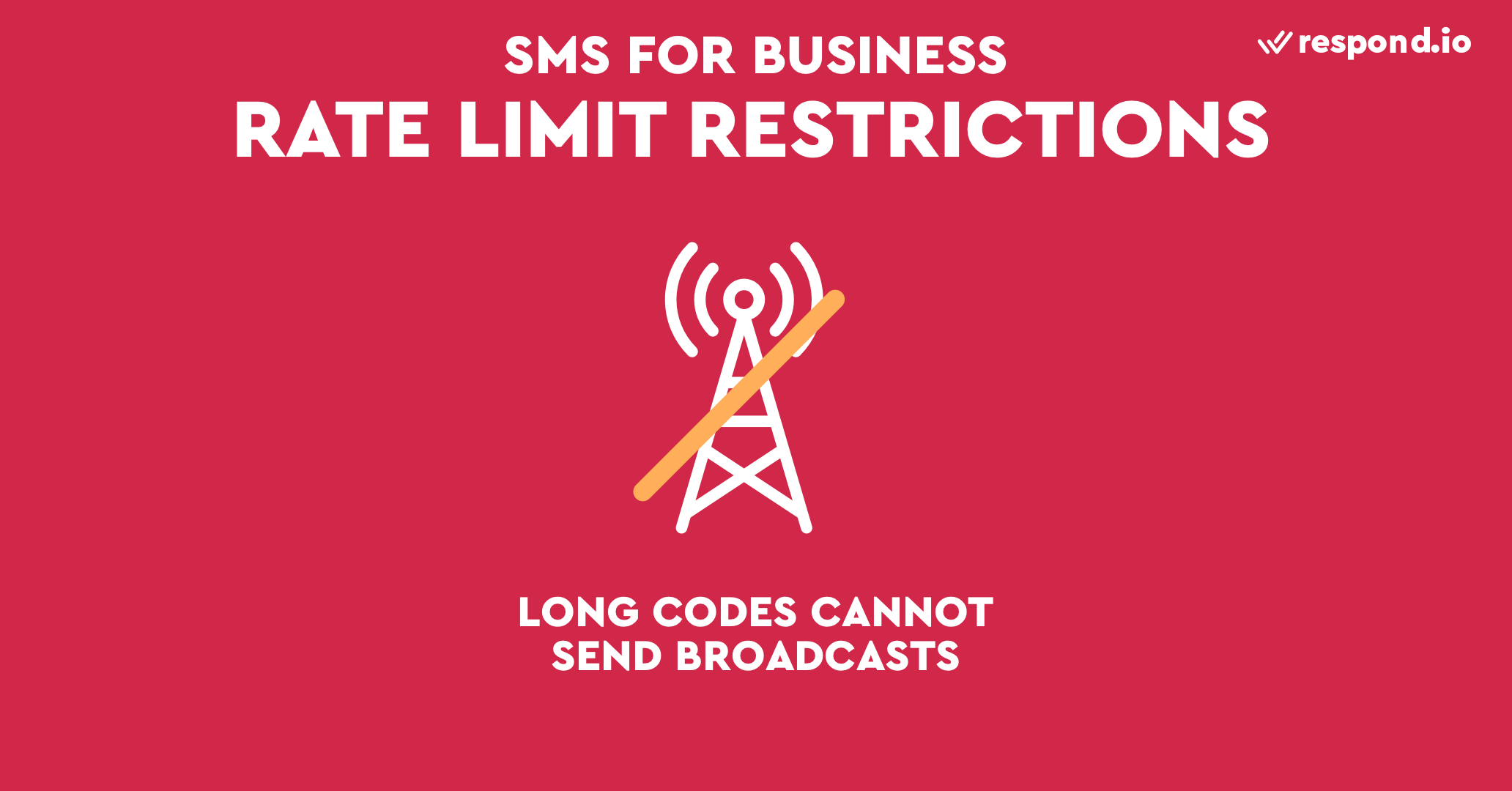 Rate Limit Restrictions On SMS Business Messaging