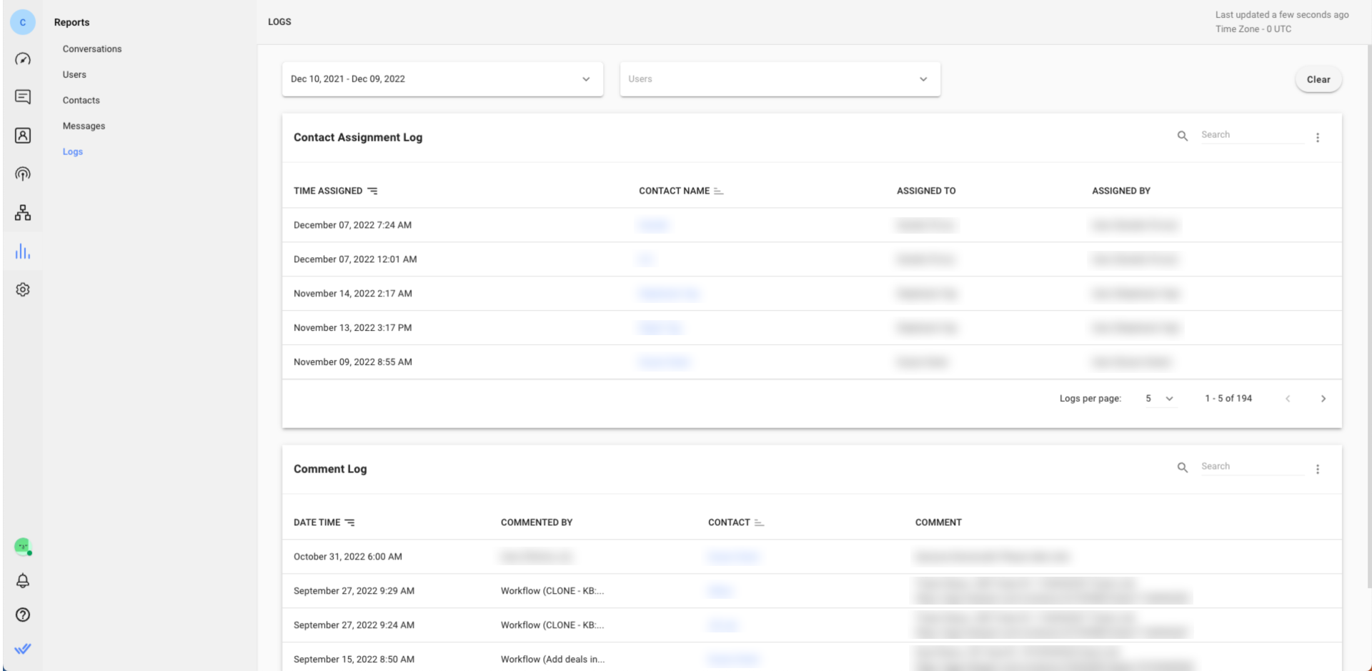 check whatsapp business metrics using respond.io