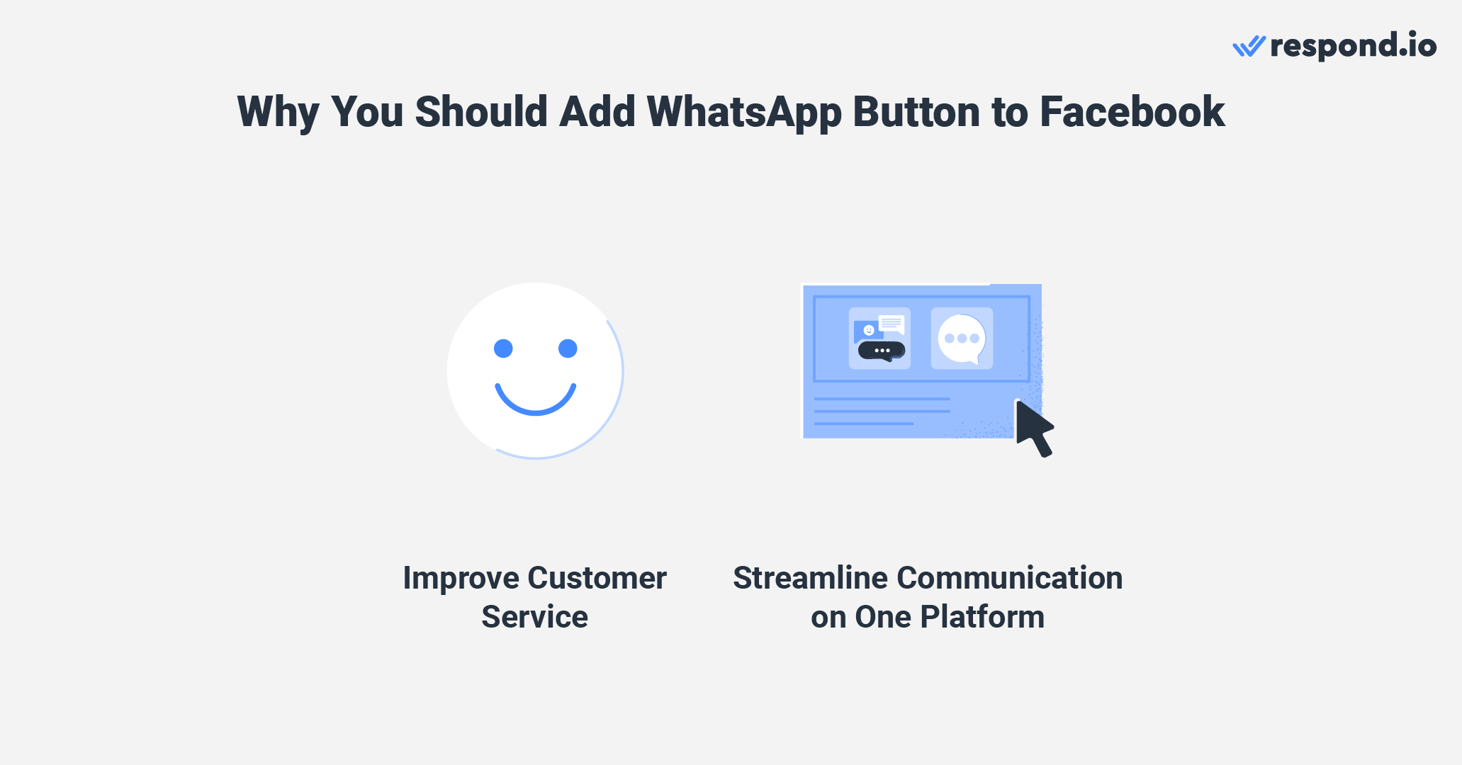 Benefits of adding Facebook business on WhatsApp